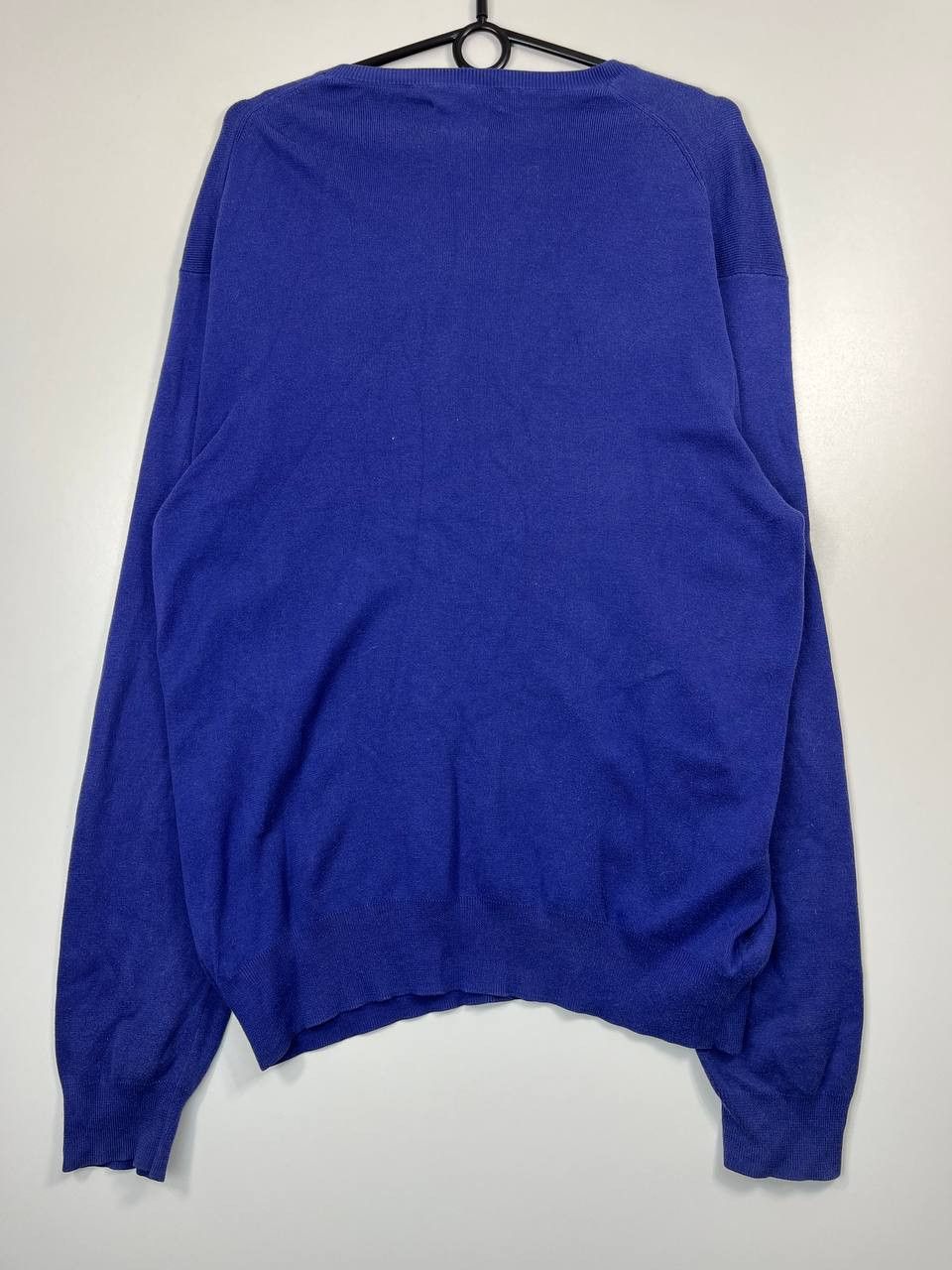 Polo Ralph Lauren Polo Ralph Lauren V Neck Sweater Blue Pony Logo Mens Size L Size US XL / EU 56 / 4 - 6 Thumbnail
