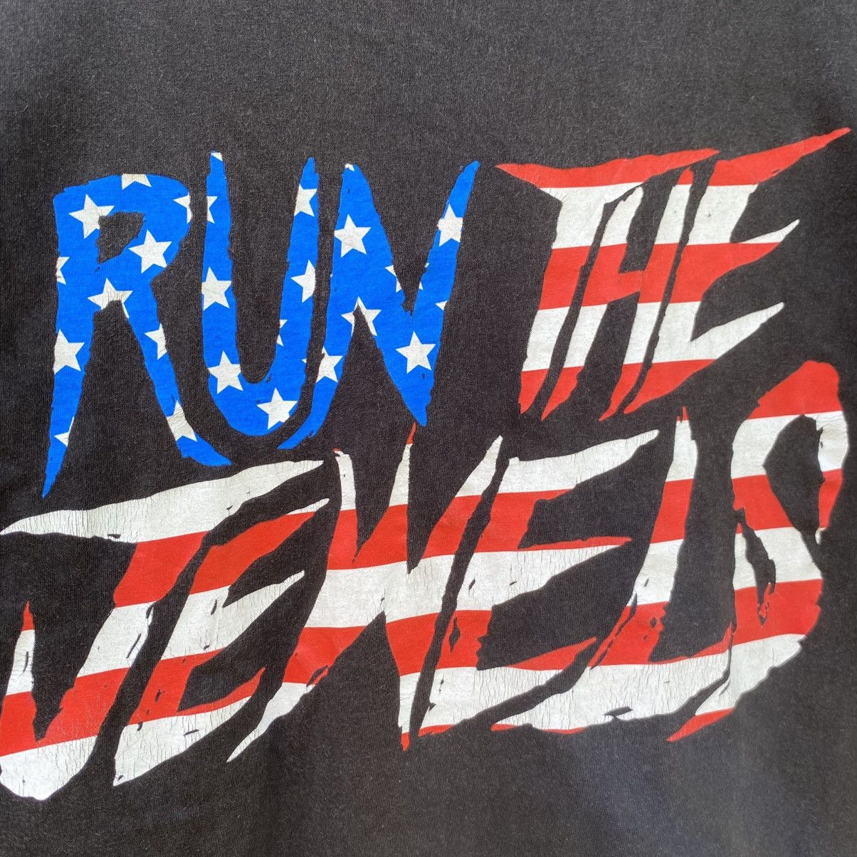 Run The Jewels Thrashed Faded Run The Jewels Hip Hop Duo Tee Size US M / EU 48-50 / 2 - 3 Thumbnail