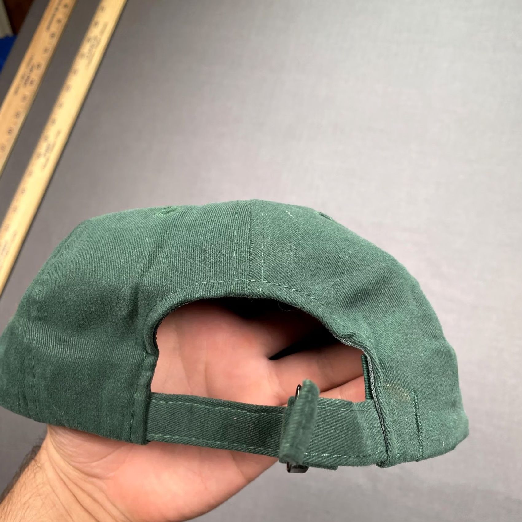 Logo 7 MTV Hat Cap Strap Back Green Black Twill Embroidered Logo One Size Music Mens Baseball Cap Size ONE SIZE - 5 Thumbnail