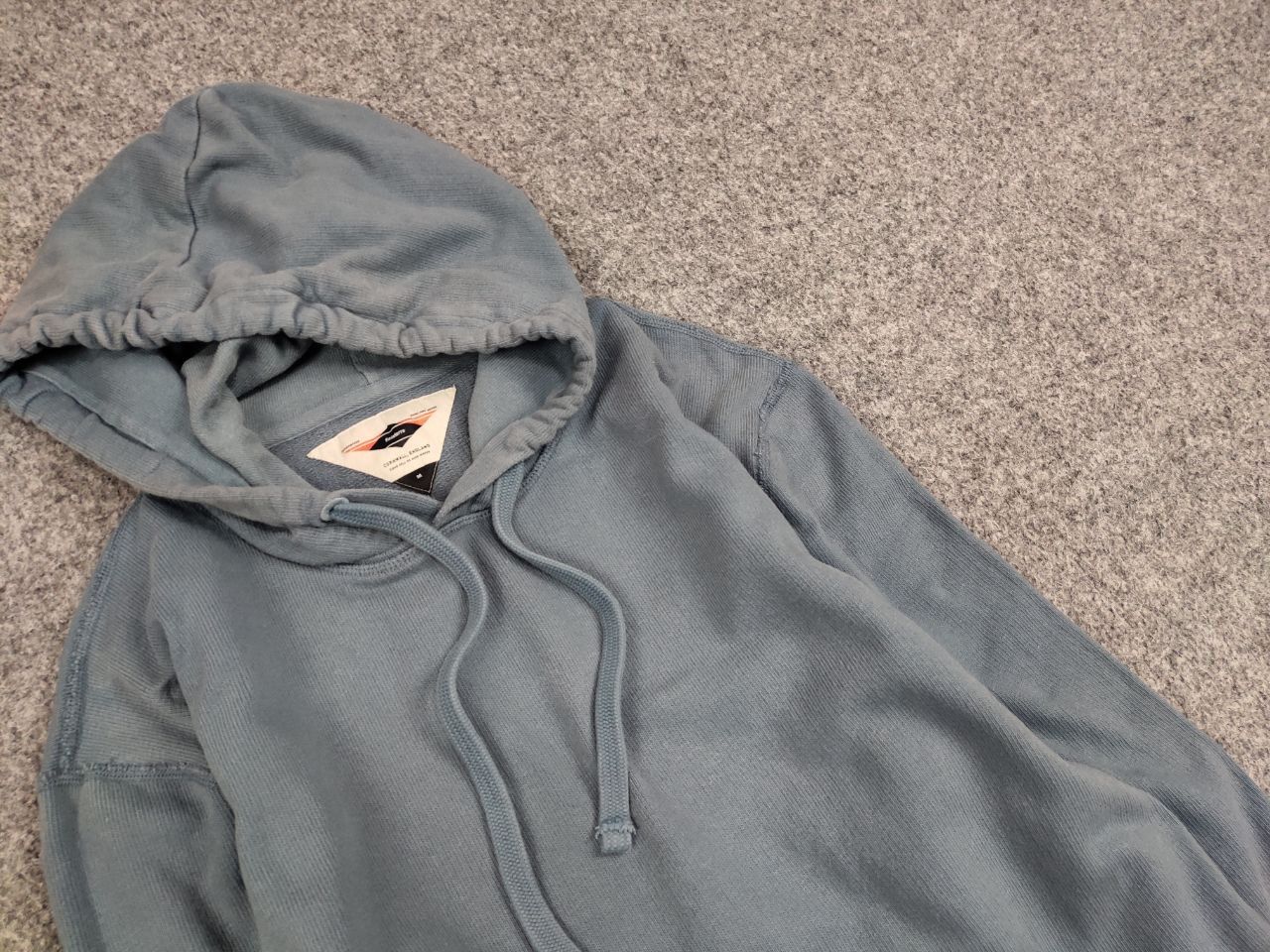 Finisterre Finisterre Design Blank Light blue Cotton Hoodie Size US M / EU 48-50 / 2 - 11 Thumbnail