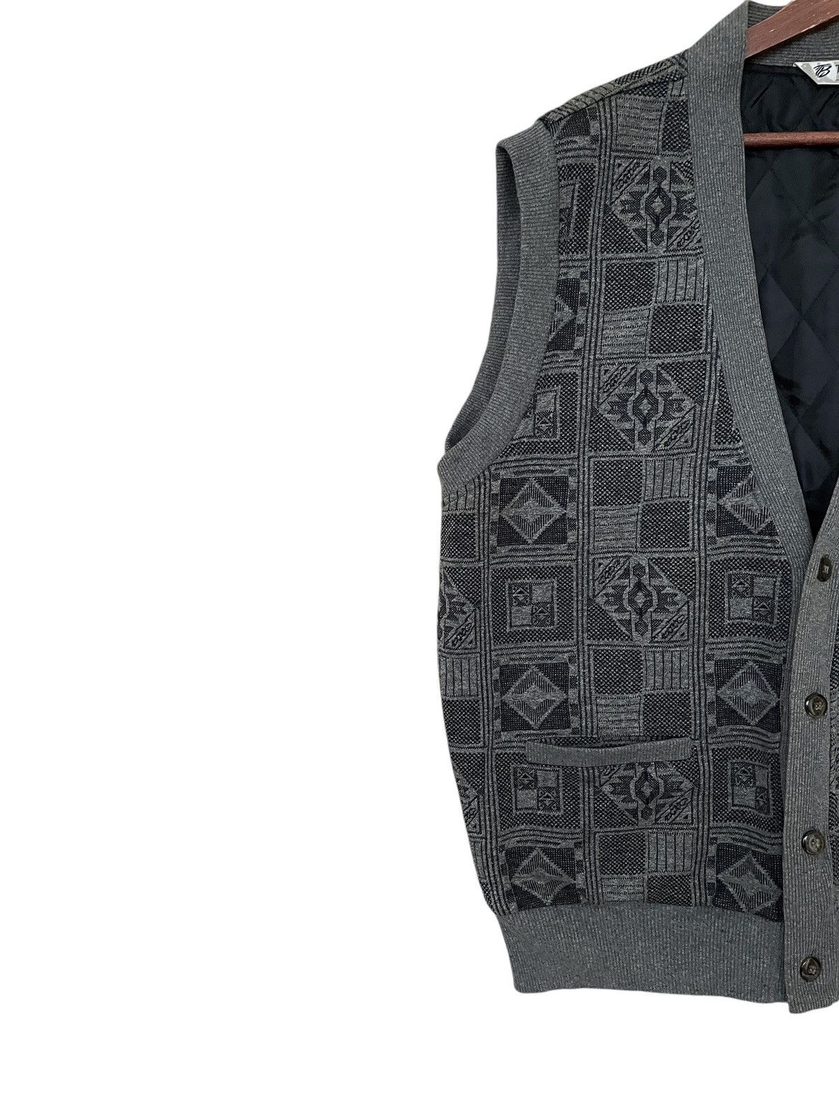 Yohji Yamamoto Vintage Japanese Brand Troy Bros Knitwear Vest 1990s Size US XL / EU 56 / 4 - 5 Thumbnail