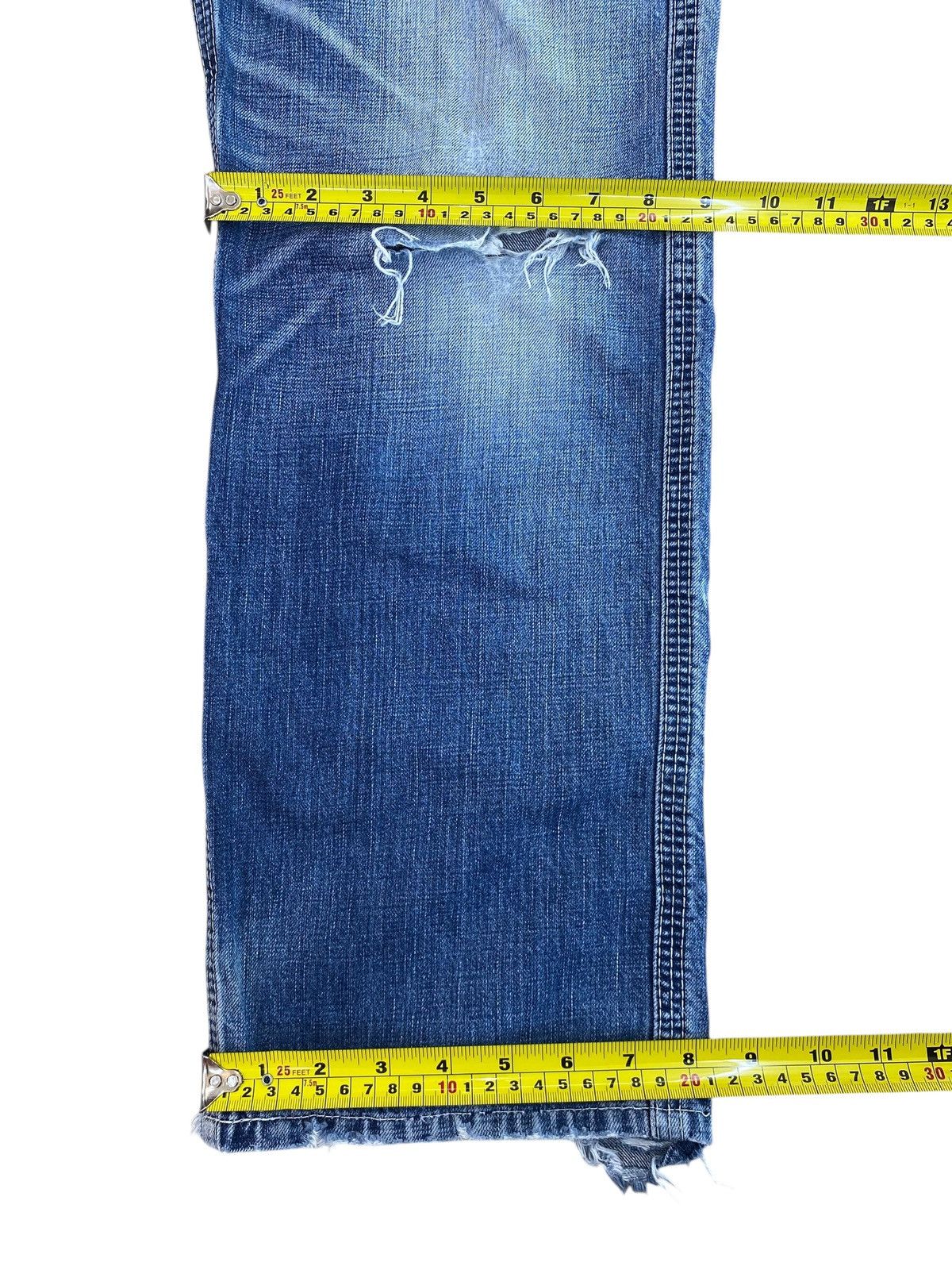 Levi's Levi’s Faded Blue Wash Ripped Style Loose Jeans Size US 29 - 9 Thumbnail