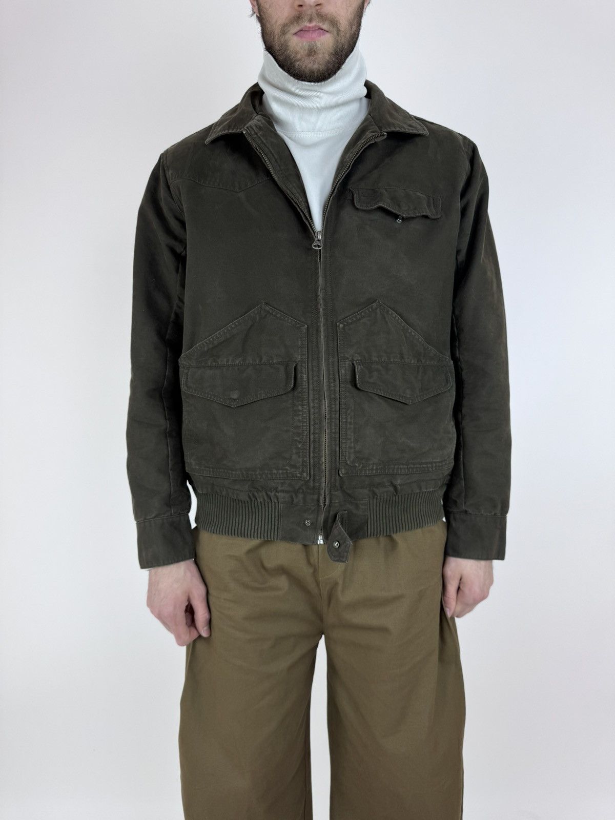 French Connection French Connection WORK Jacket London England Faded Workwear Size US XL / EU 56 / 4 - 1 Thumbnail