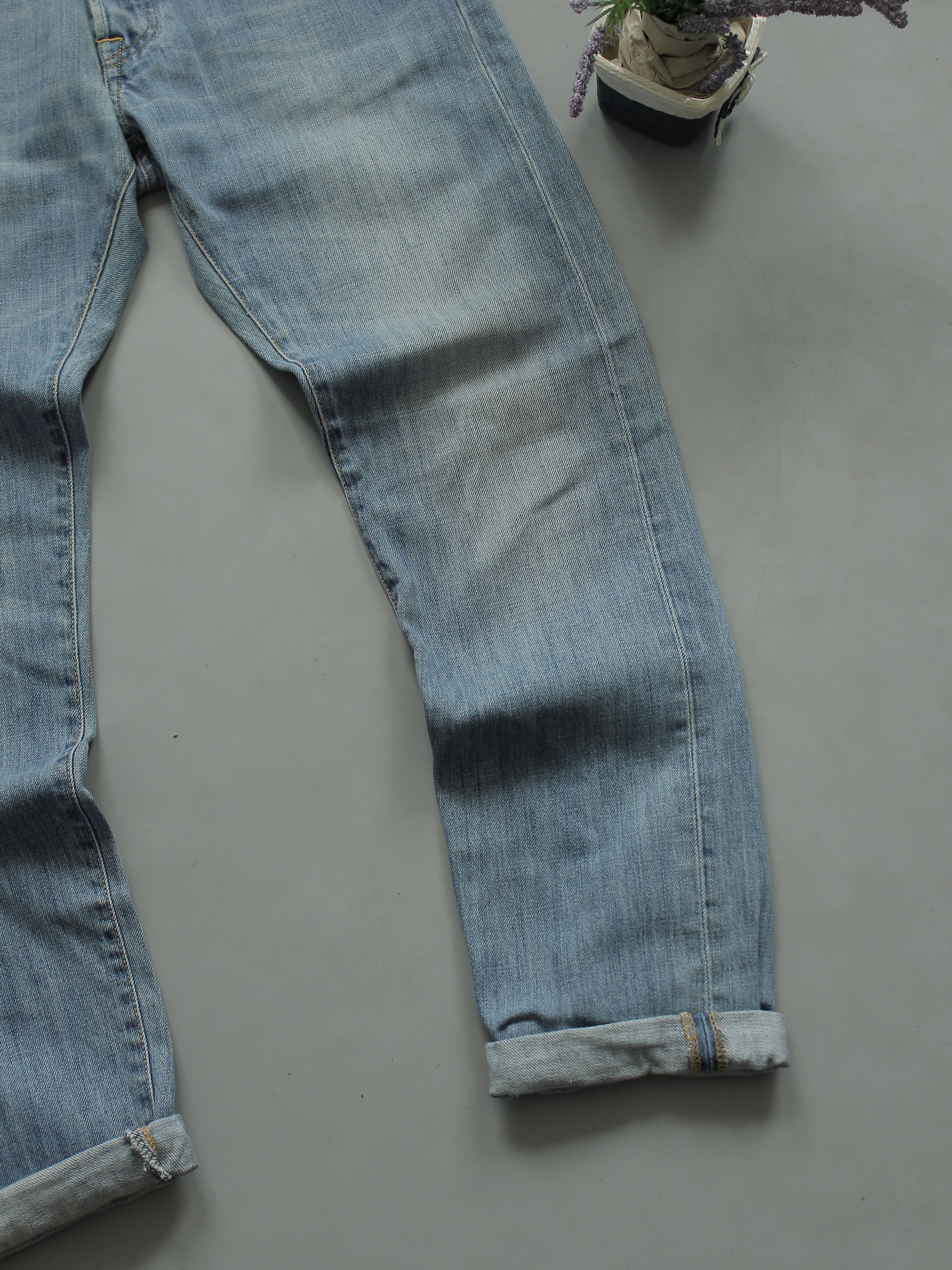 Edwin Edwin Ed-55 Light blue Denim Jeans Mens Size US 32 / EU 48 - 3 Thumbnail
