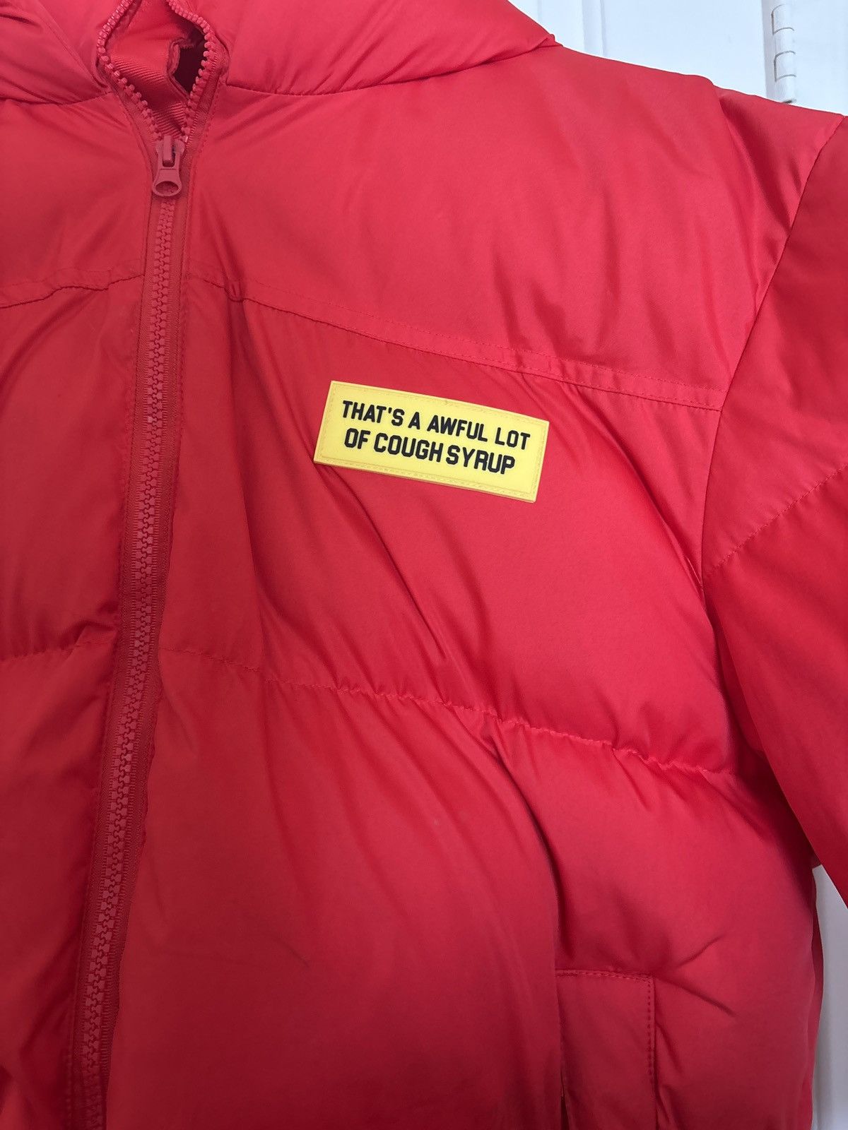 Awful Lot of Cough Syrup ALOC RED PUFFER JACKET Size US L / EU 52-54 / 3 - 2 Thumbnail