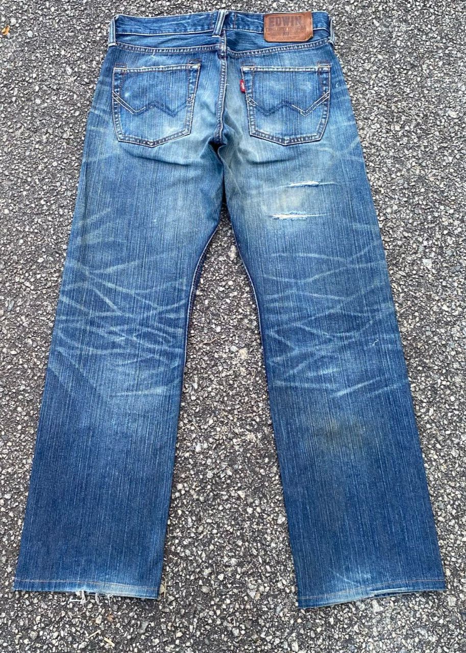 Edwin Vintage Edwin Exclusive Vintage Distressed Denim Size US 32 / EU 48 - 2 Thumbnail