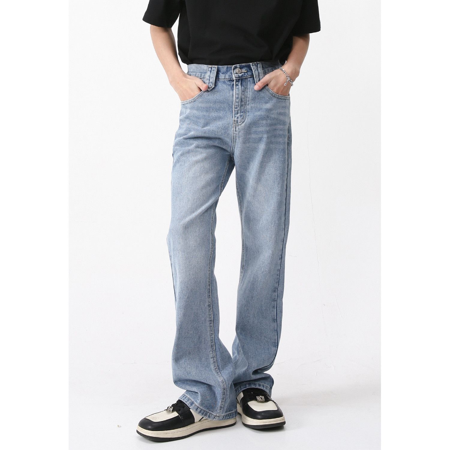 Vintage stretch bootcut slim fit jeans