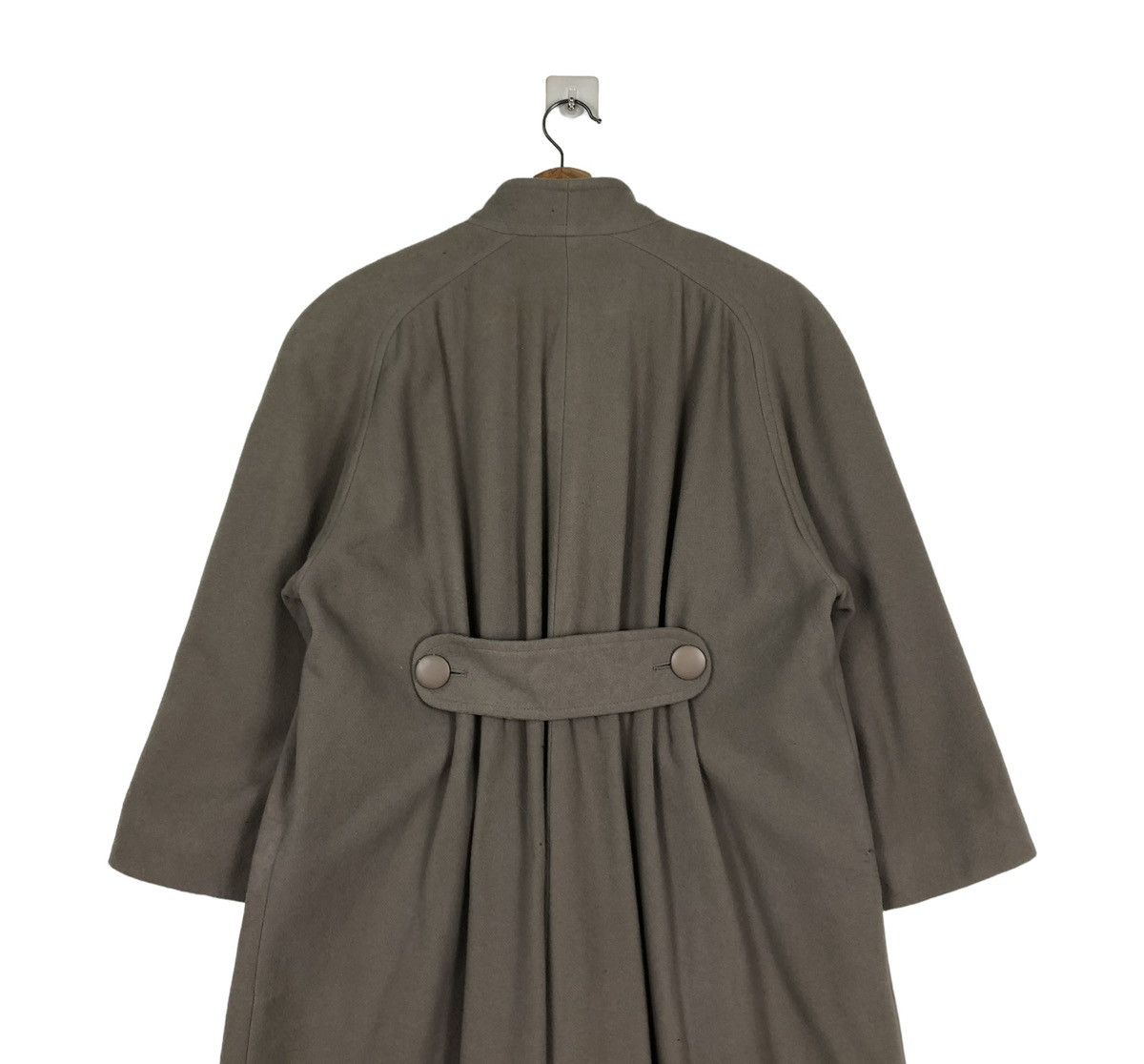 Lanvin 🔥RICH GREY LONG WOOL JACKET HERRINGBONE LANVIN PARIS FRANCE Size US M / EU 48-50 / 2 - 9 Thumbnail