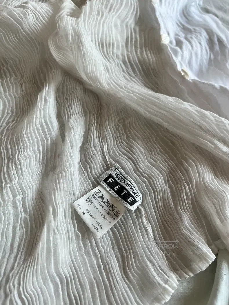 Issey Miyake Issey Miyake White Jacket Size S / US 4 / IT 40 - 6 Thumbnail