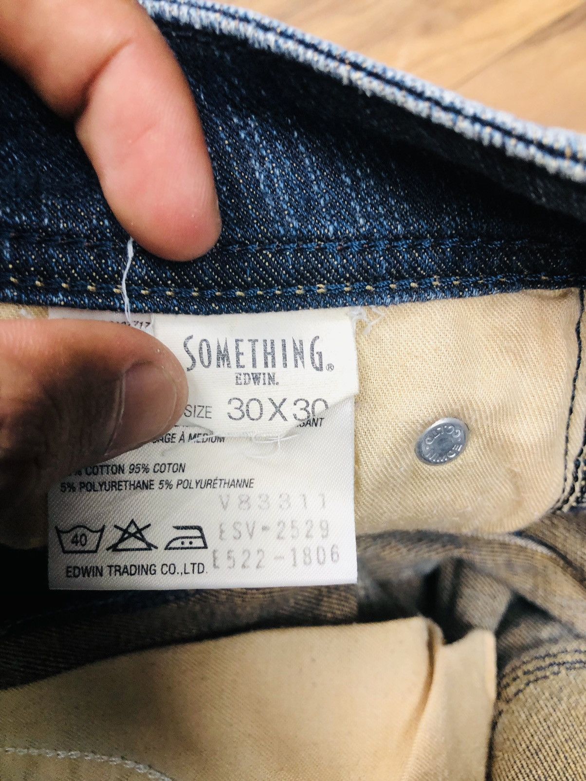 Edwin Edwin Vienus Jeans (21) Size US 28 / EU 44 - 12 Thumbnail