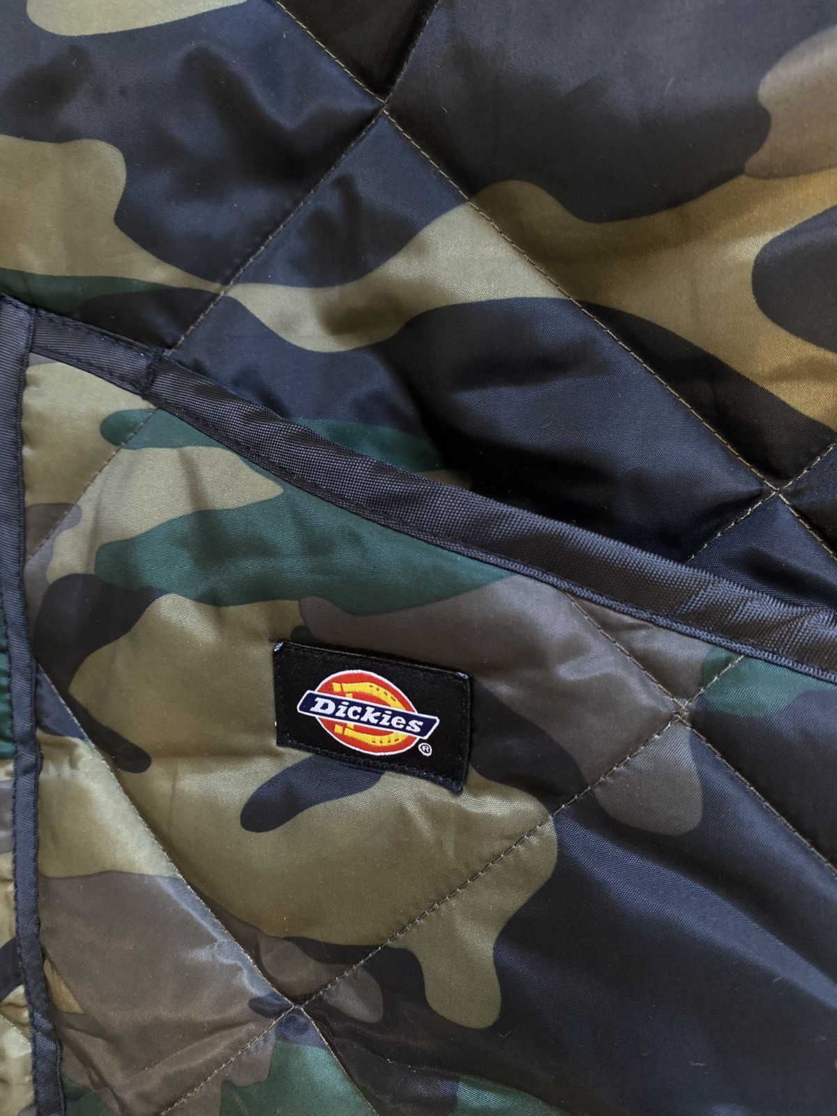 Vintage Dickies quilted bomber jacket workwear Size US M / EU 48-50 / 2 - 4 Thumbnail
