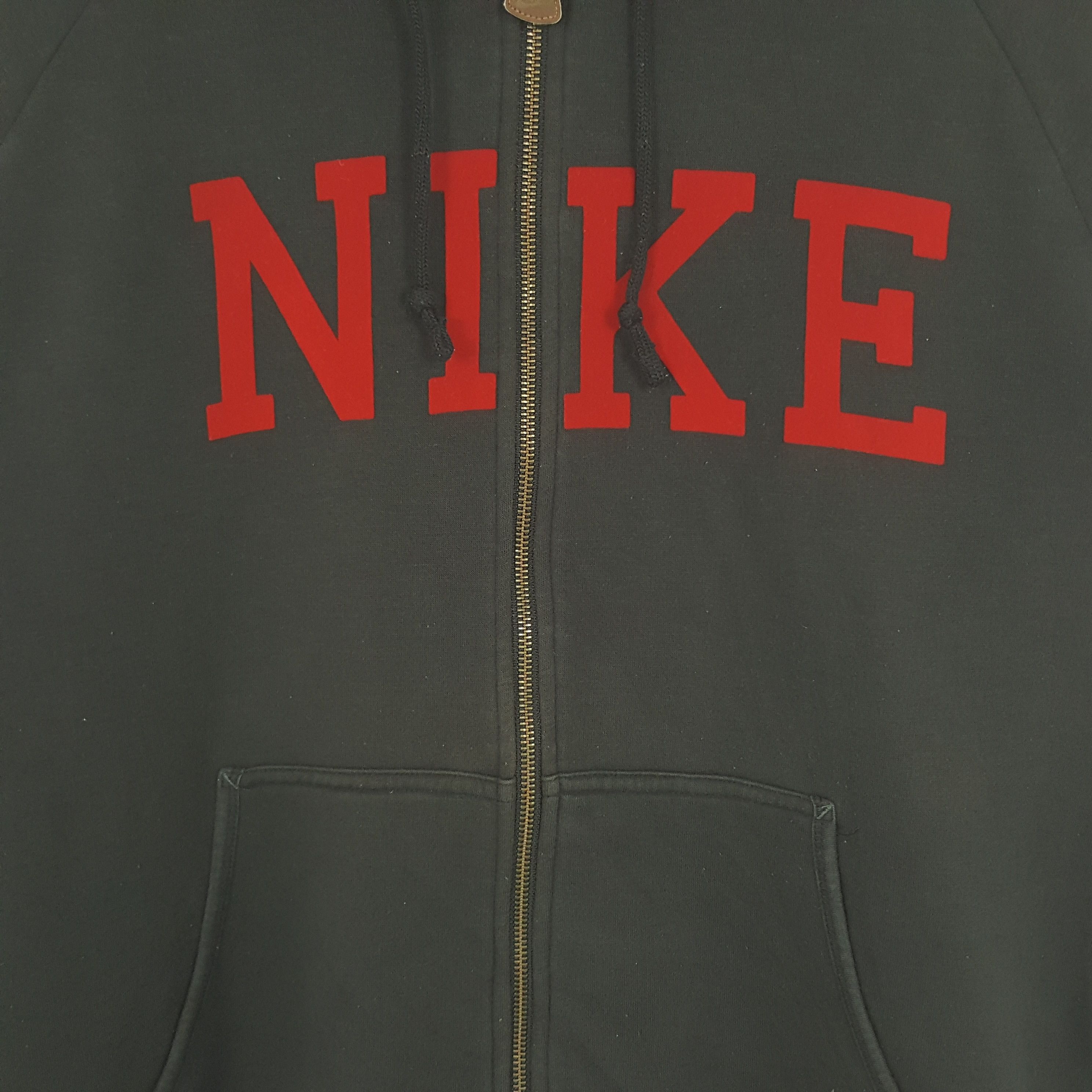 Nike × Vintage Vintage Nike Sports Style Big Logo Hoodies Jacket Size US L / EU 52-54 / 3 - 2 Thumbnail