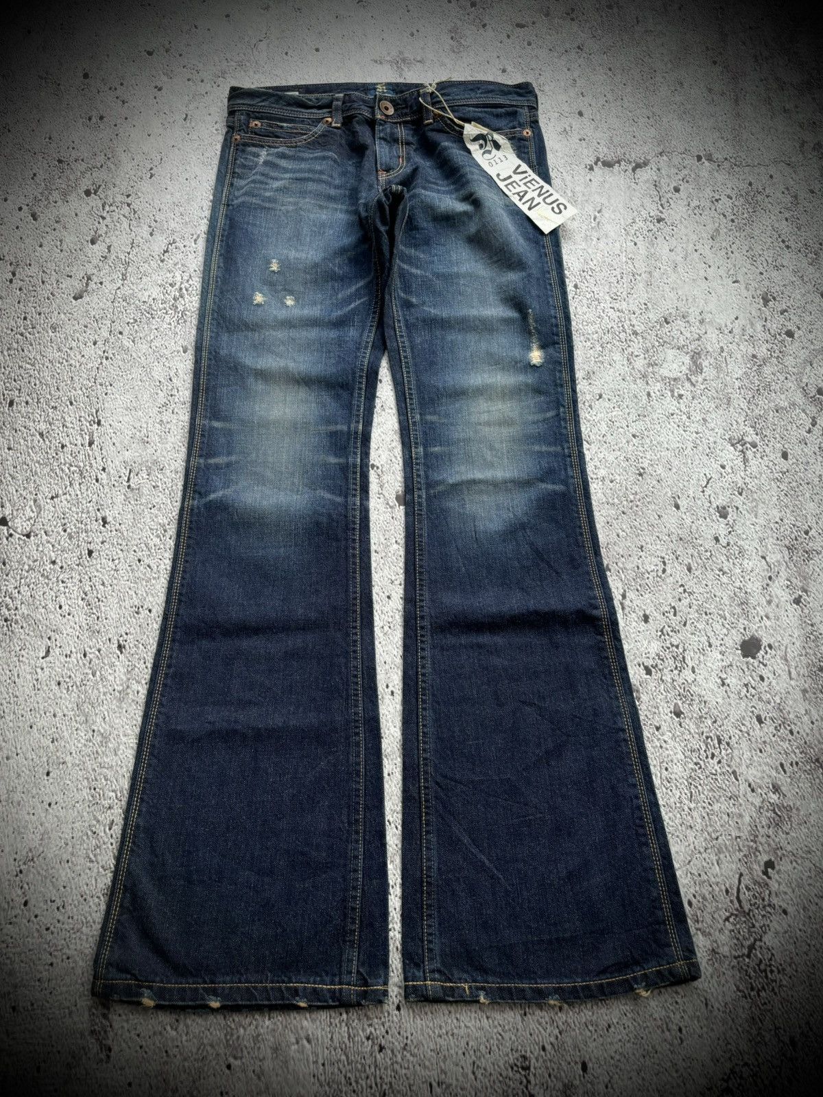 Tornado Mart Y2k Flare jeans vienus jeans something edwin Jeans Size US 30 / EU 46 - 2 Thumbnail