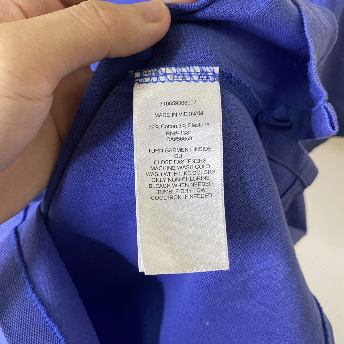 Polo Ralph Lauren Polo RL Small Pony Blue Polo Tee Size US S / EU 44-46 / 1 - 5 Thumbnail