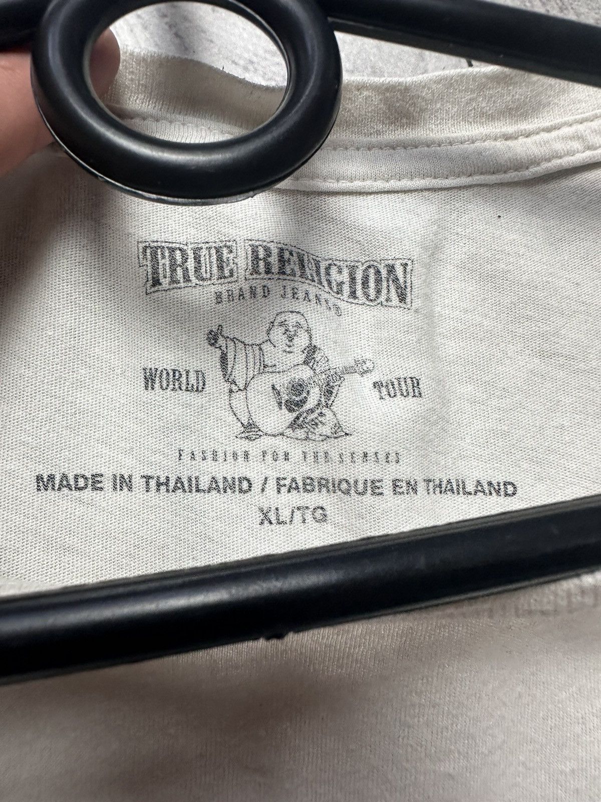 True Religion × Vintage Vintage True religion tee size XL logo distressed Size US XL / EU 56 / 4 - 12 Thumbnail