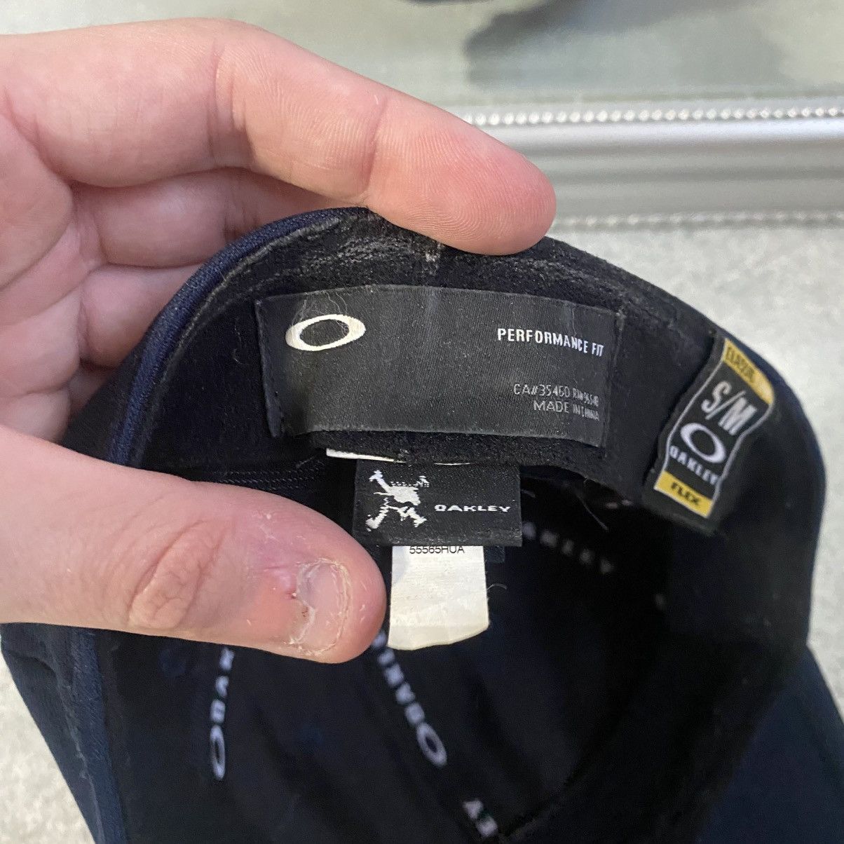 Oakley Oakley Cap Flexfit Metal Logo Cap Oakley A-flex Size ONE SIZE - 5 Thumbnail
