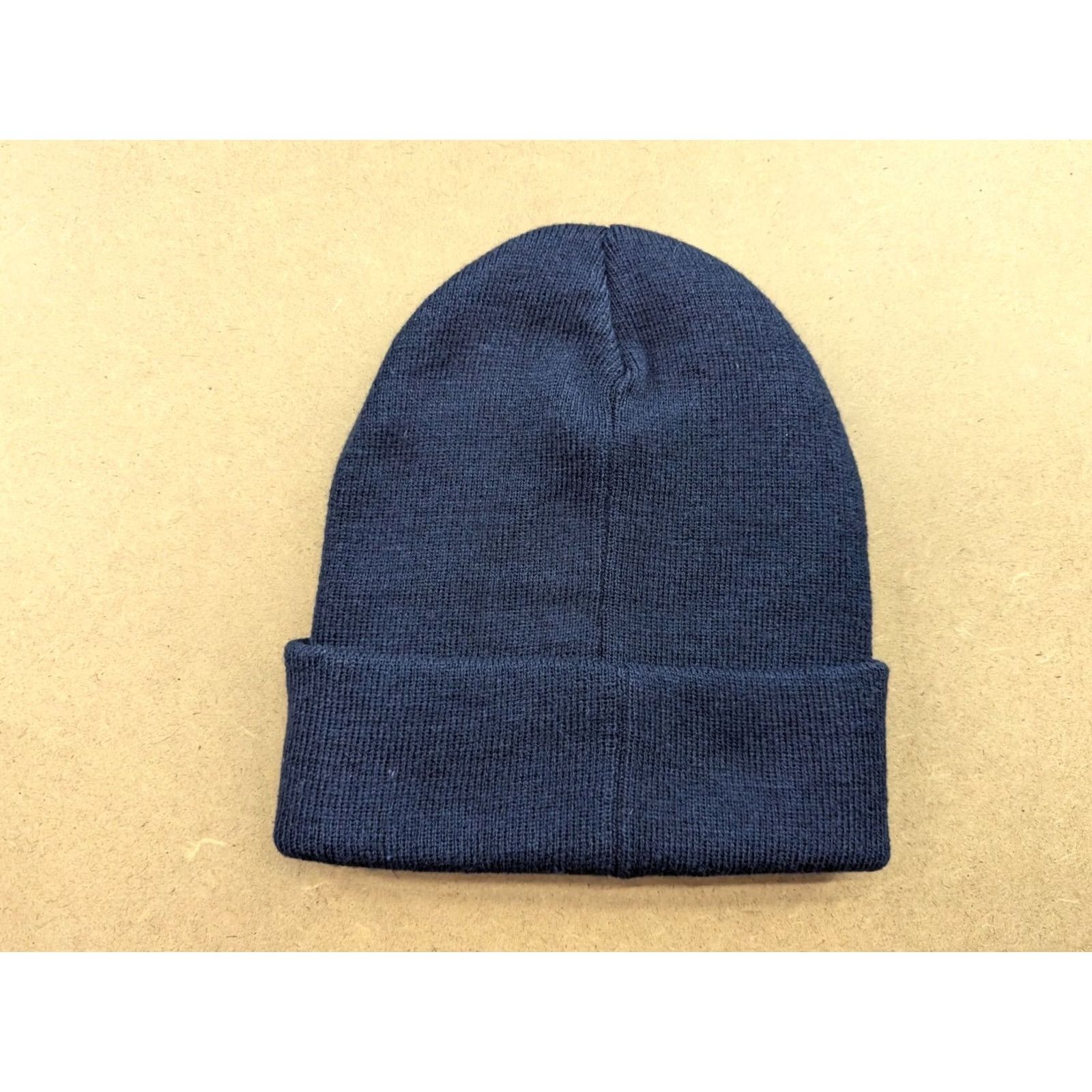 Save The Duck Save the Duck Beanie Hat One Size Cuffed Stretch Blue Knit Unisex Adults Mens Womens Boys Girls Fashion Cap Size ONE SIZE - 3 Thumbnail