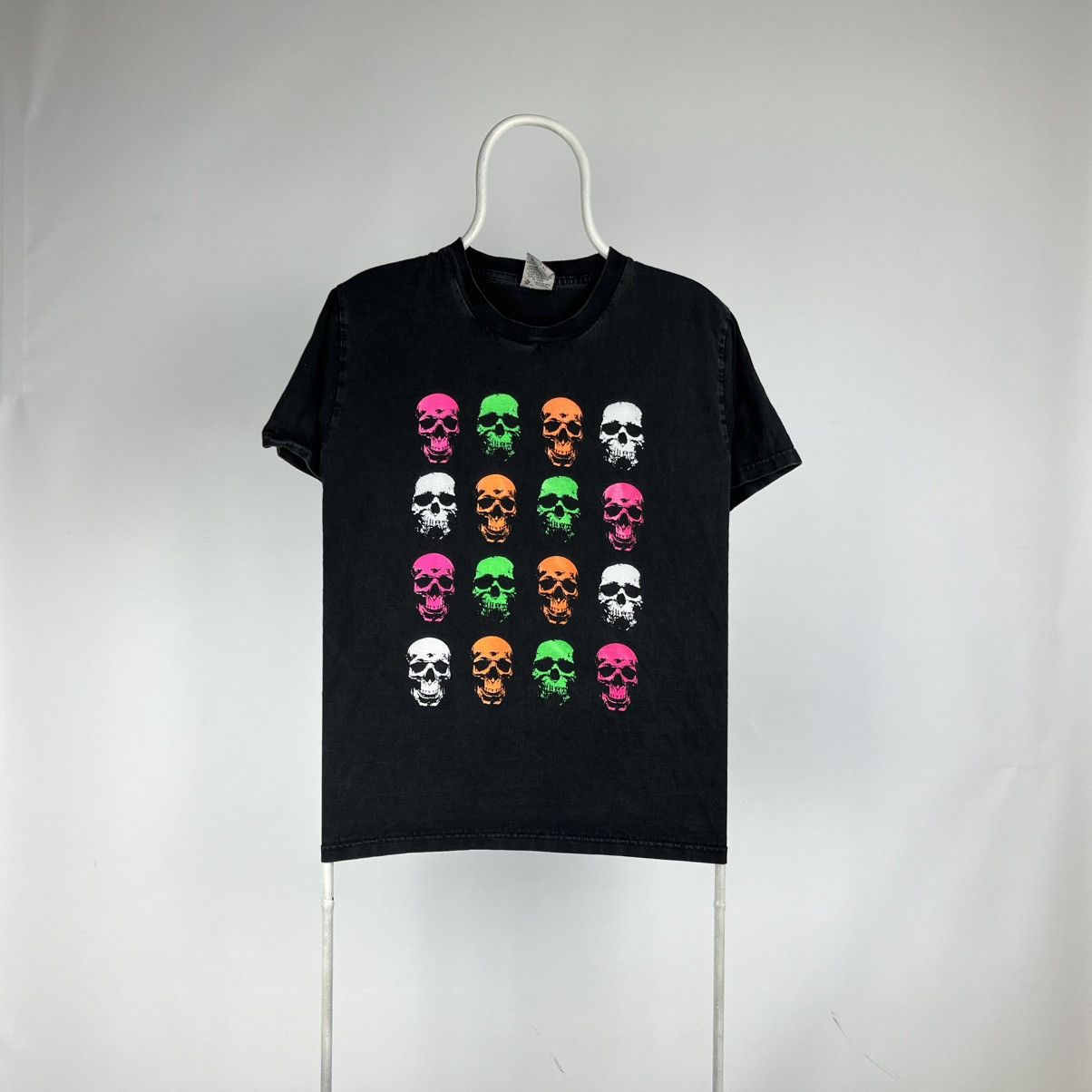 Band Tees × Vintage Vintage Skull monogram Tshirt y2k size Medium Size US M / EU 48-50 / 2 - 1 Thumbnail