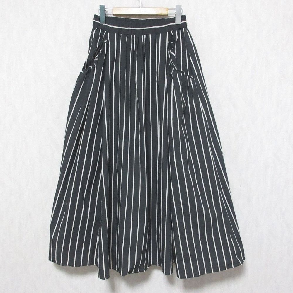 Other Other Liesse Long Stripe Gathered Skirt Others Skirts DUTY FREE for USA Size ONE SIZE - 1 Thumbnail