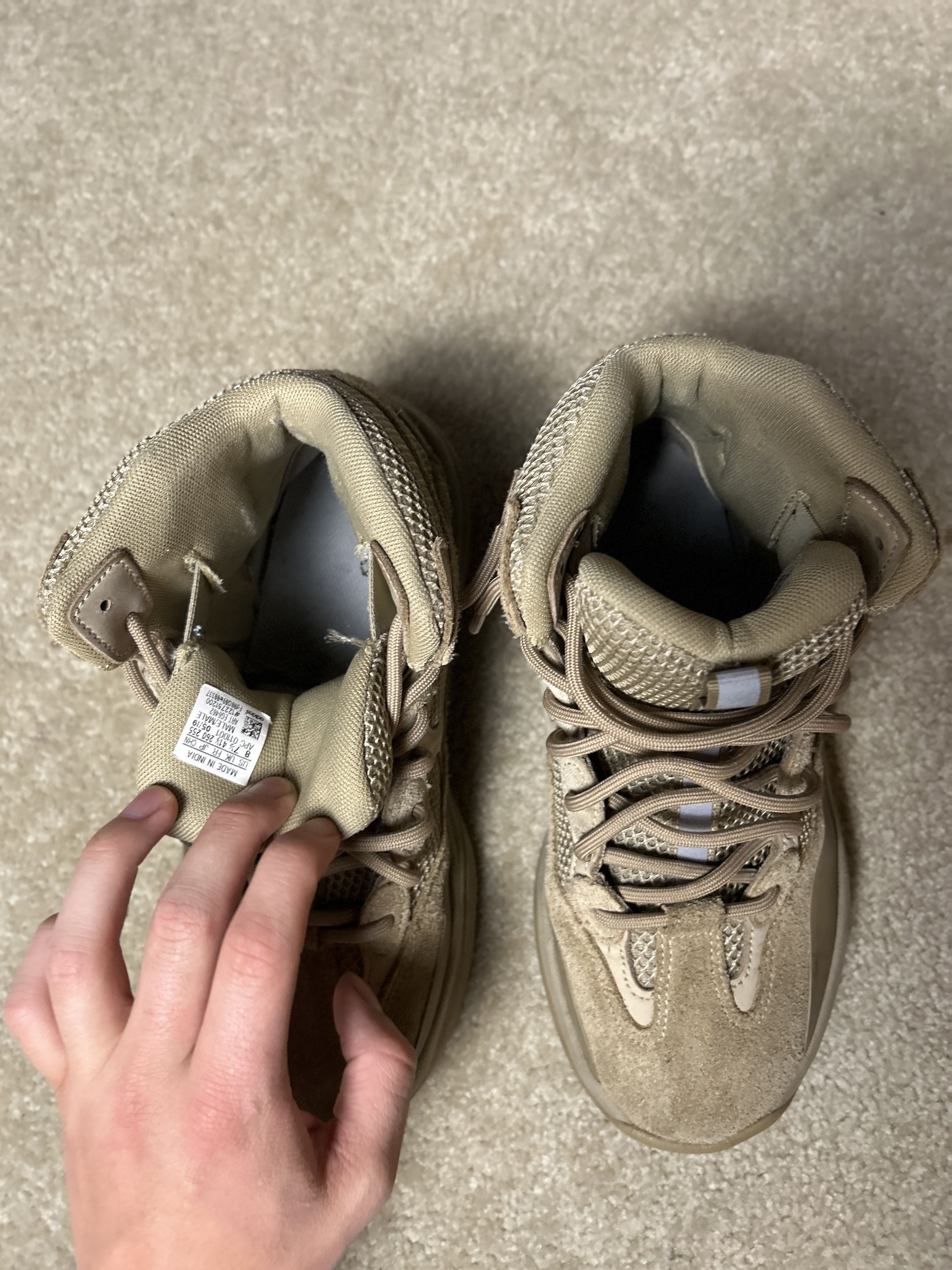 Yeezy Yeezy Season 6 Desert Boots Size US 8.5 / EU 41-42 - 2 Thumbnail