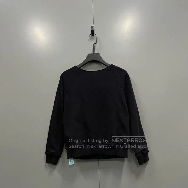 Yves Saint Laurent YSL Black Cotton Long Sleeve Sweatshirt . Size S / US 4 / IT 40 - 2 Thumbnail
