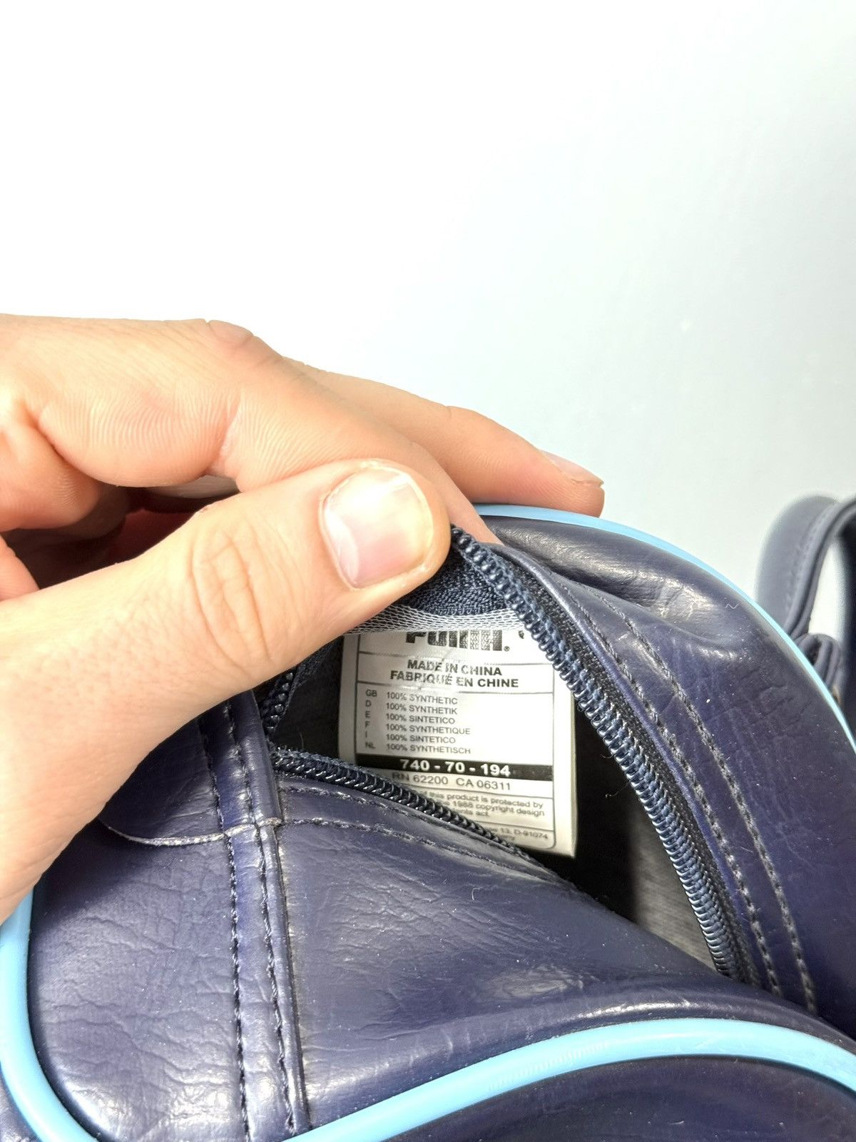Puma Vintage Puma Leather Mini Bag Speed Cat Rare Size ONE SIZE - 7 Thumbnail