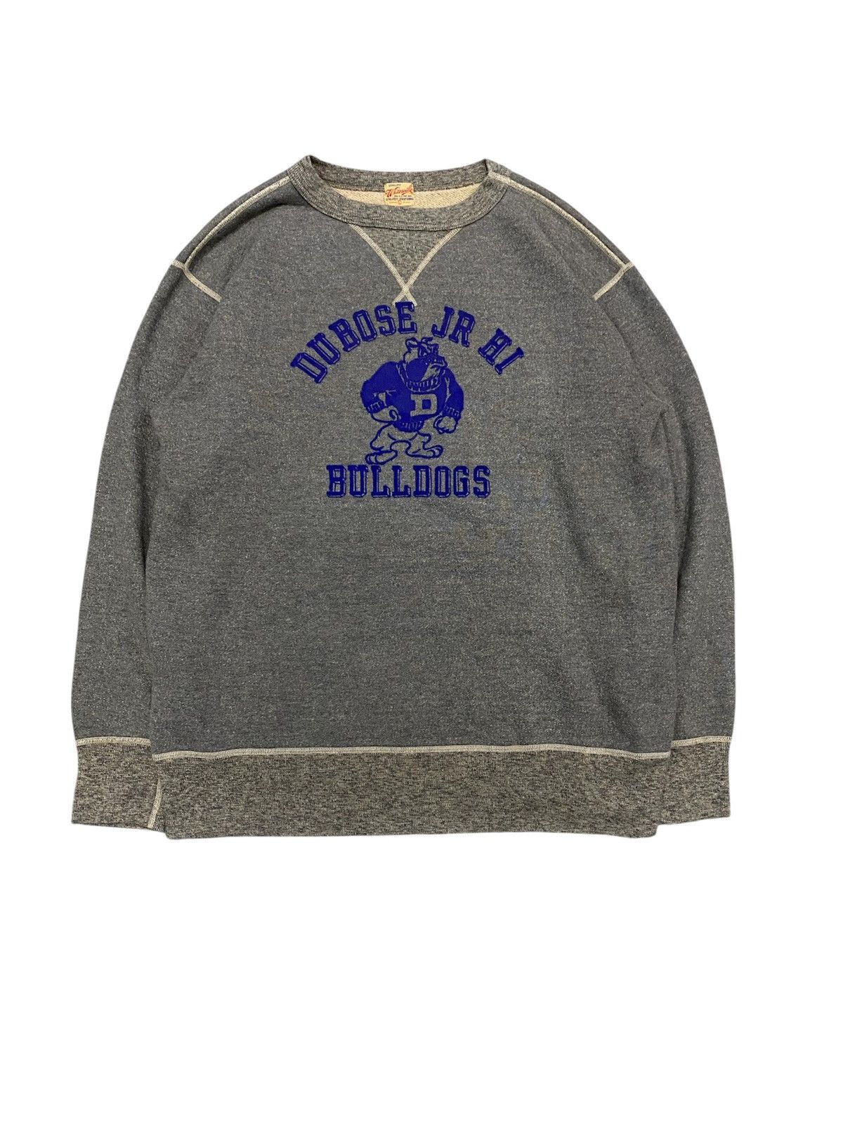 Whitesville 🔥1990s Bulldog collage sweatshirt Size US L / EU 52-54 / 3 - 1 Thumbnail
