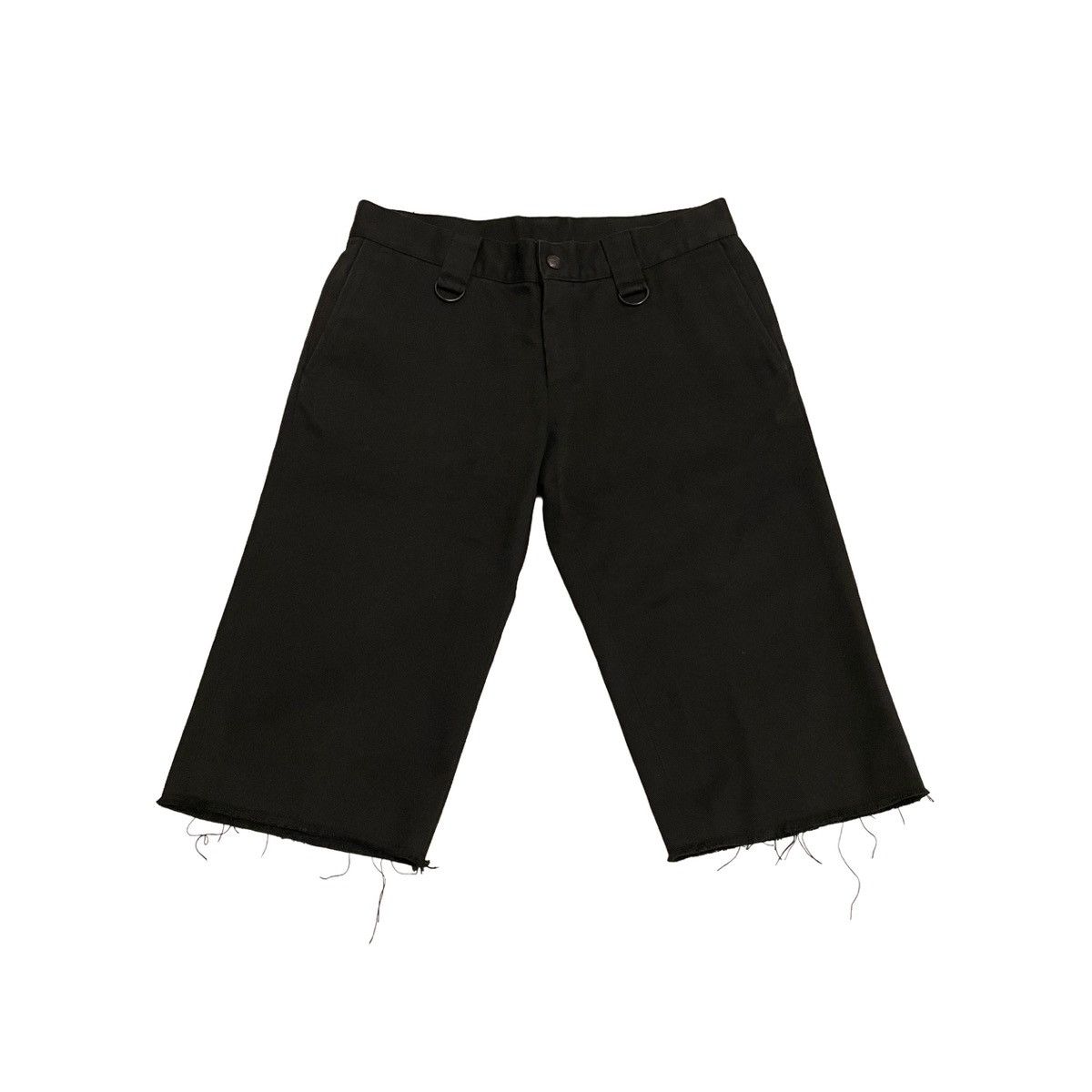 Number (N)ine Number (N)ine 05SS "Night Crawler" Cut-Off Denim Shorts Size US 32 / EU 48 - 1 Thumbnail