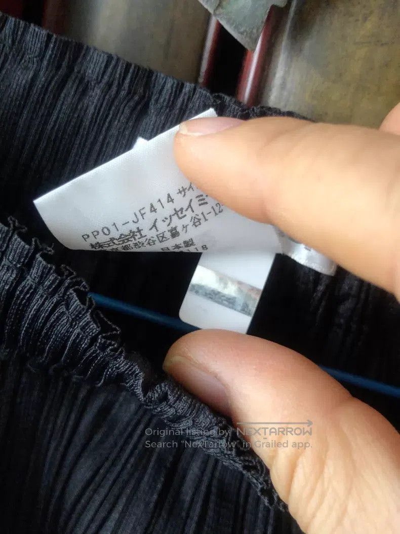 Issey Miyake Issey Miyake size:3 Ruffle Pants Size 22" - 3 Thumbnail