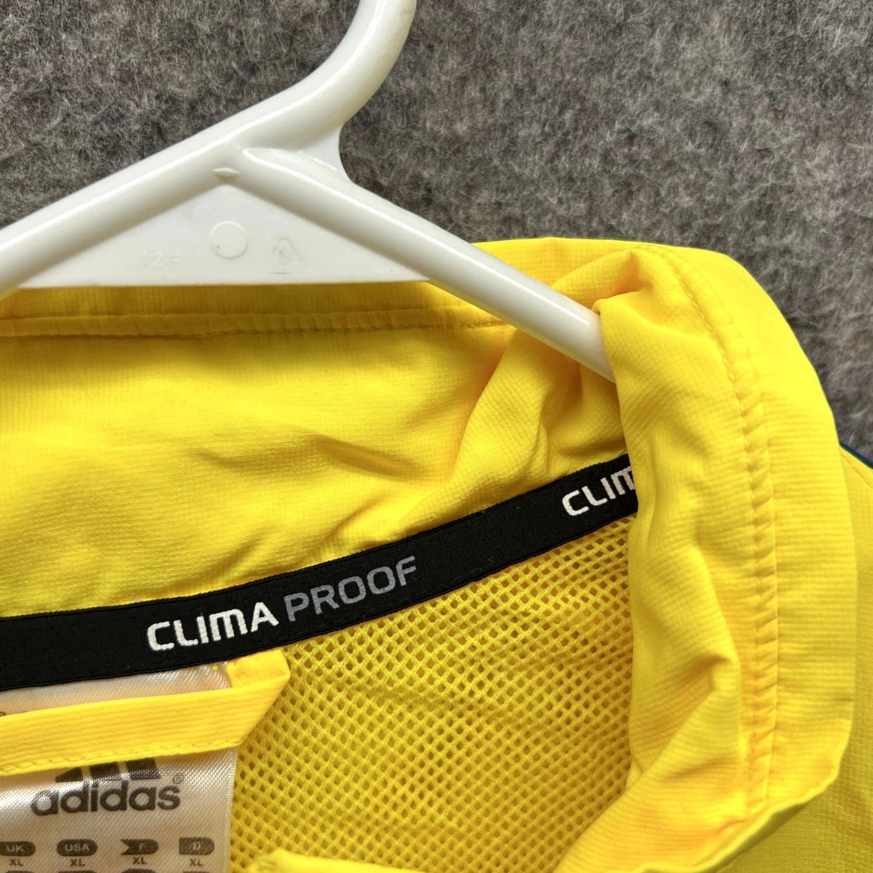 Adidas Adidas Sweater Men XL Yellow Full Zip Clima Proof Jacket Boston Marathon 2009 Corporate All Seasons Office Casual Formal Size US XL / EU 56 / 4 - 7 Thumbnail