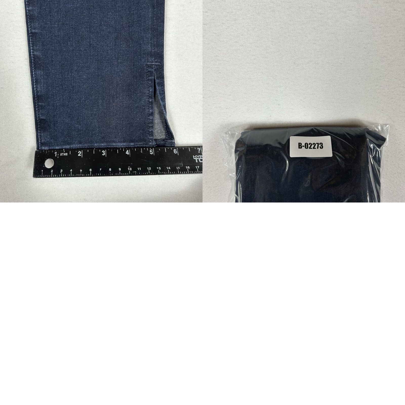 Anthropologie AG Anthropologie The High Rise Stevie Ankle Jeans Women's 25R Dark Denim Size 42" / US 20 - 10 Thumbnail