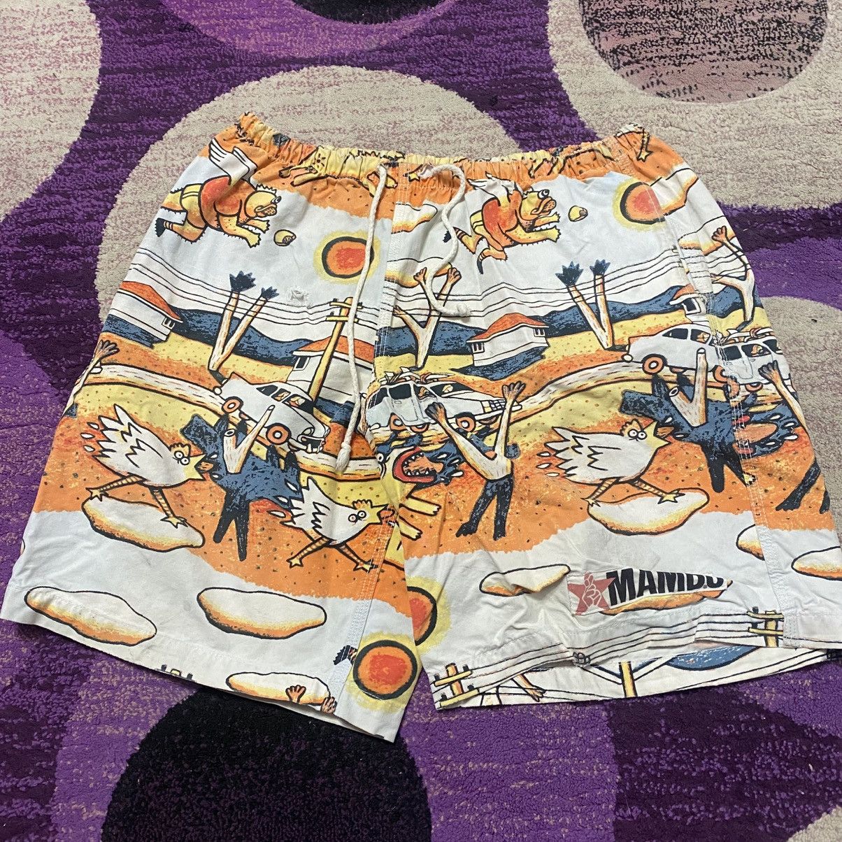 Mambo × Vintage Vintage Y2K Mambo Swim Pants Size US 30 / EU 46 - 1 Thumbnail