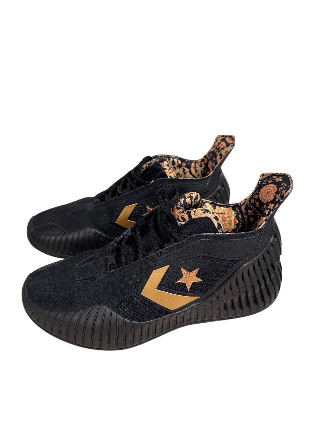 Converse Converse All Star BB Prototype CX Mid Top Black Gold Baroque Size US 10.5 / EU 43-44 - 4 Thumbnail