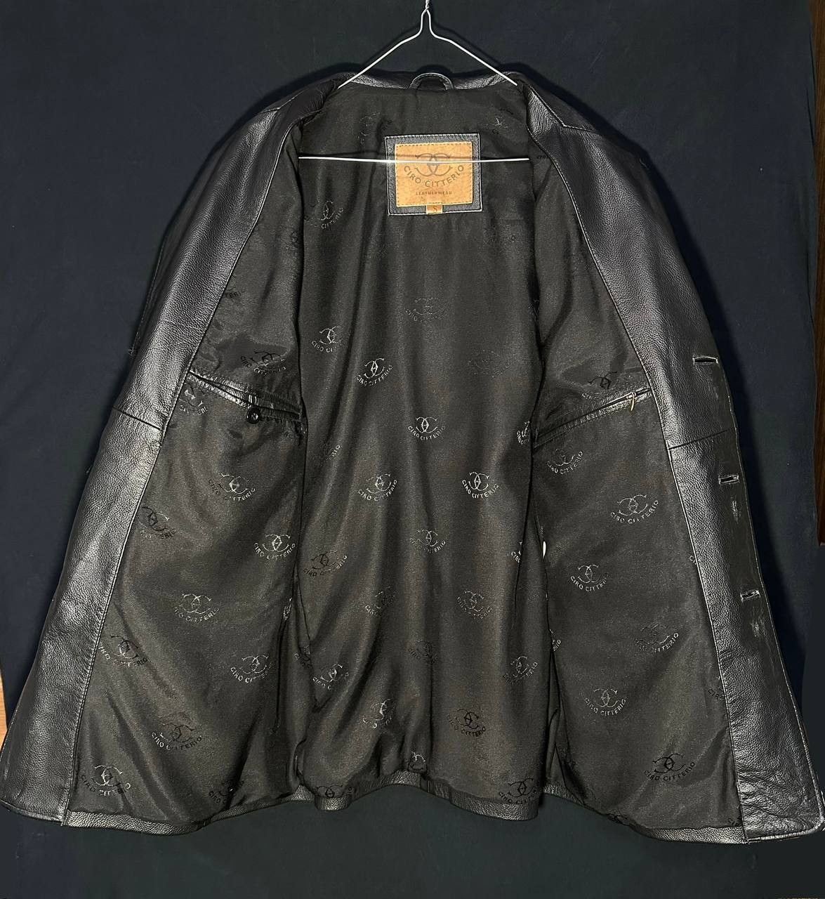Vintage Ciro Citterio Mens Real Leather Jacket Vintage brutal legend Size US S / EU 44-46 / 1 - 2 Thumbnail