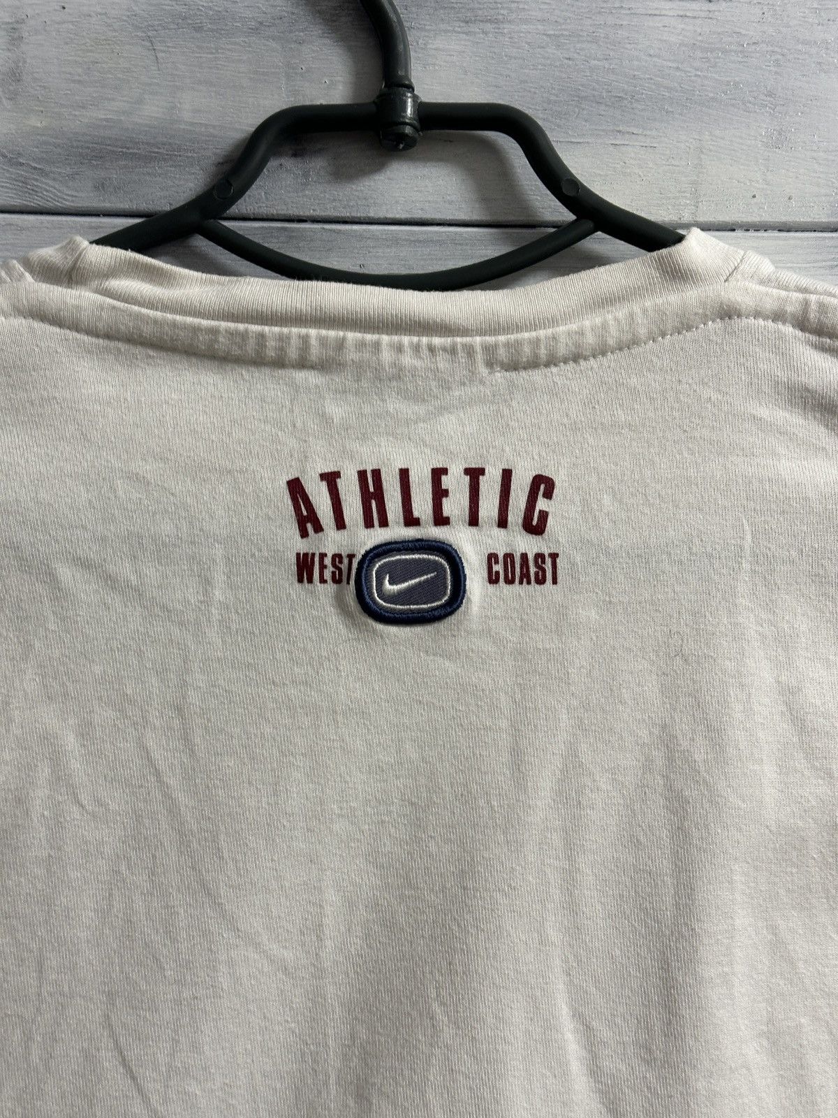 Nike Rare Vintage Tee Nike Athletic West Coast Big Logo Swoosh Size US S / EU 44-46 / 1 - 6 Thumbnail