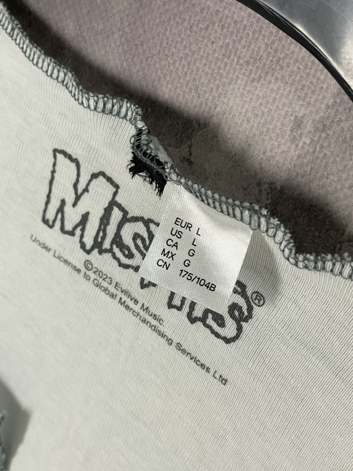 Hysteric Glamour × Vintage Y2k Misfits Big Logo Skull Avant Garde Rock Cute Tank top Size L / US 10 / IT 46 - 8 Thumbnail