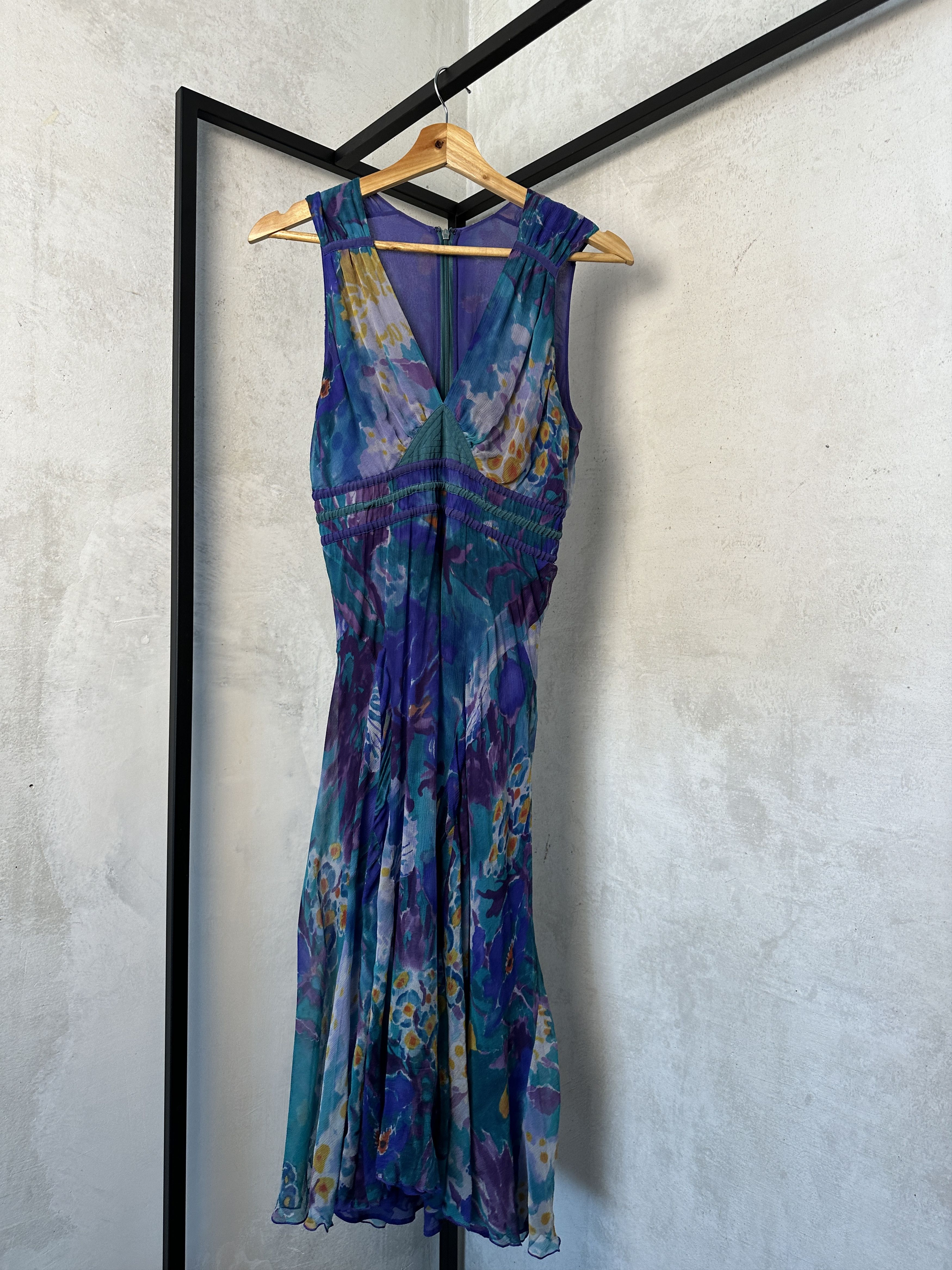 Etro Etro 00s Silk Summer Dress Size M / US 6-8 / IT 42-44 - 1 Thumbnail