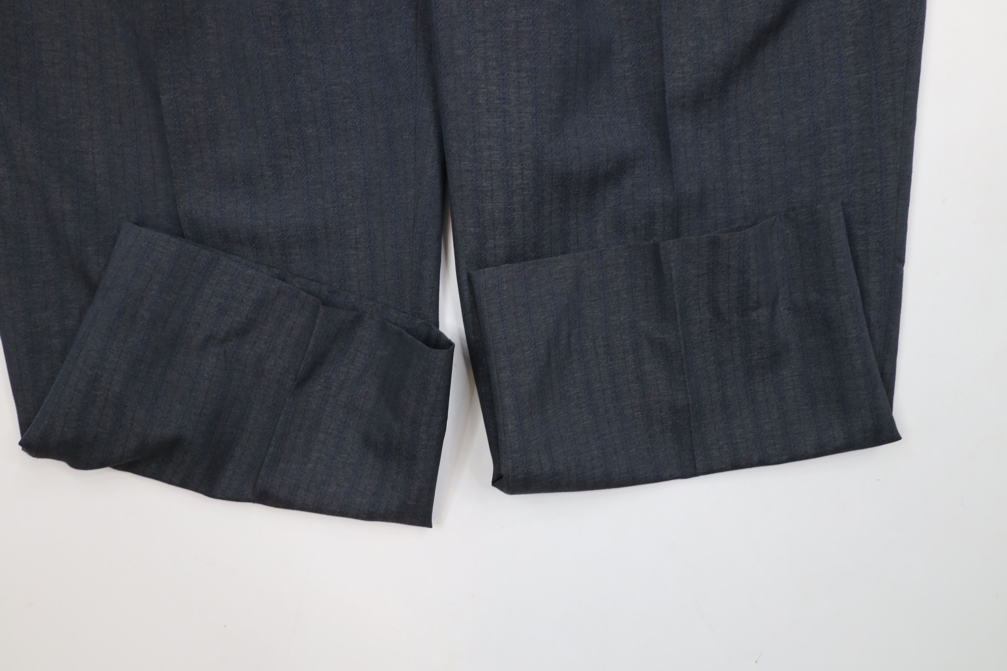 Vintage Vintage 90s Streetwear Striped Wide Leg Chino Pants Trousers Size 38 - 5 Thumbnail