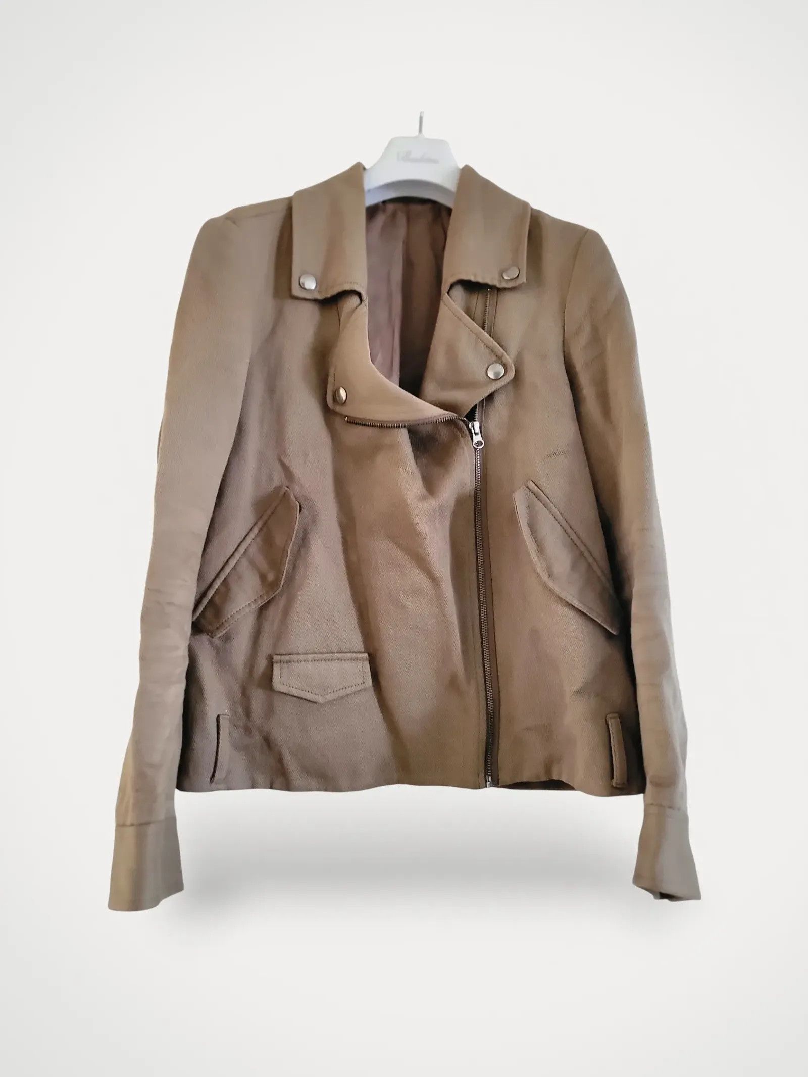 Filippa K Filippa K Tony Linen Biker Jacket Jacket Size L / US 10 / IT 46 - 1 Thumbnail