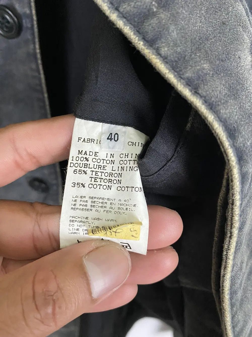 ADAM ET ROPE × Japanese Brand × Vintage Vtg Adam Et Rope Suede Military Jacket Size US S / EU 44-46 / 1 - 11 Thumbnail