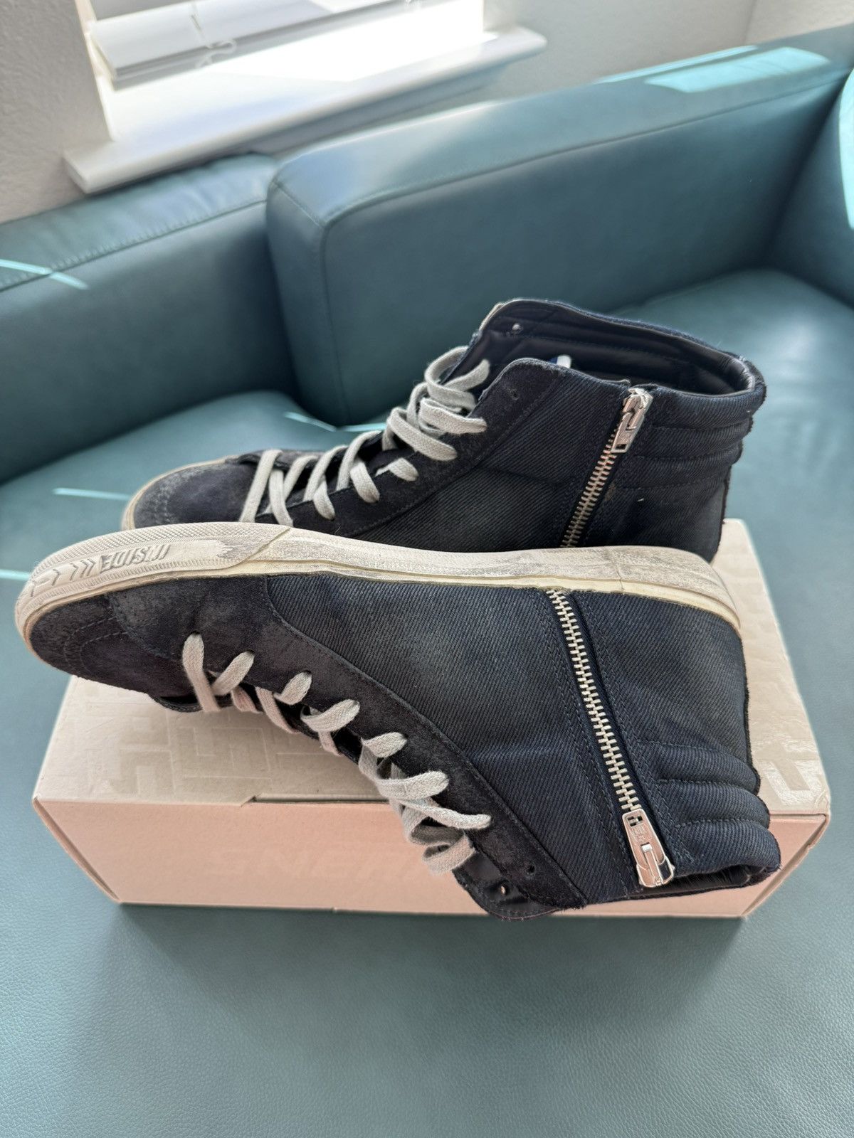Golden Goose Brand new GGDB hi tops size 42 Size US 9 / EU 42 - 9 Thumbnail
