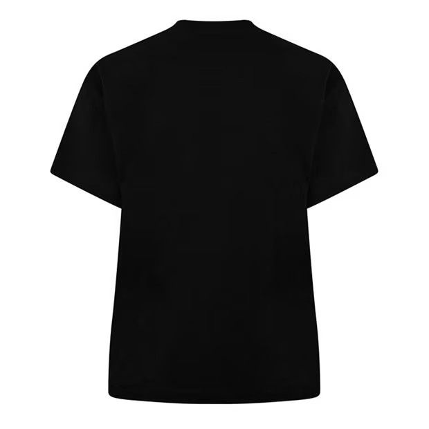Jil Sander o1g2r1mq1024 Logo T-Shirts in Black Size L / US 10 / IT 46 - 2 Thumbnail