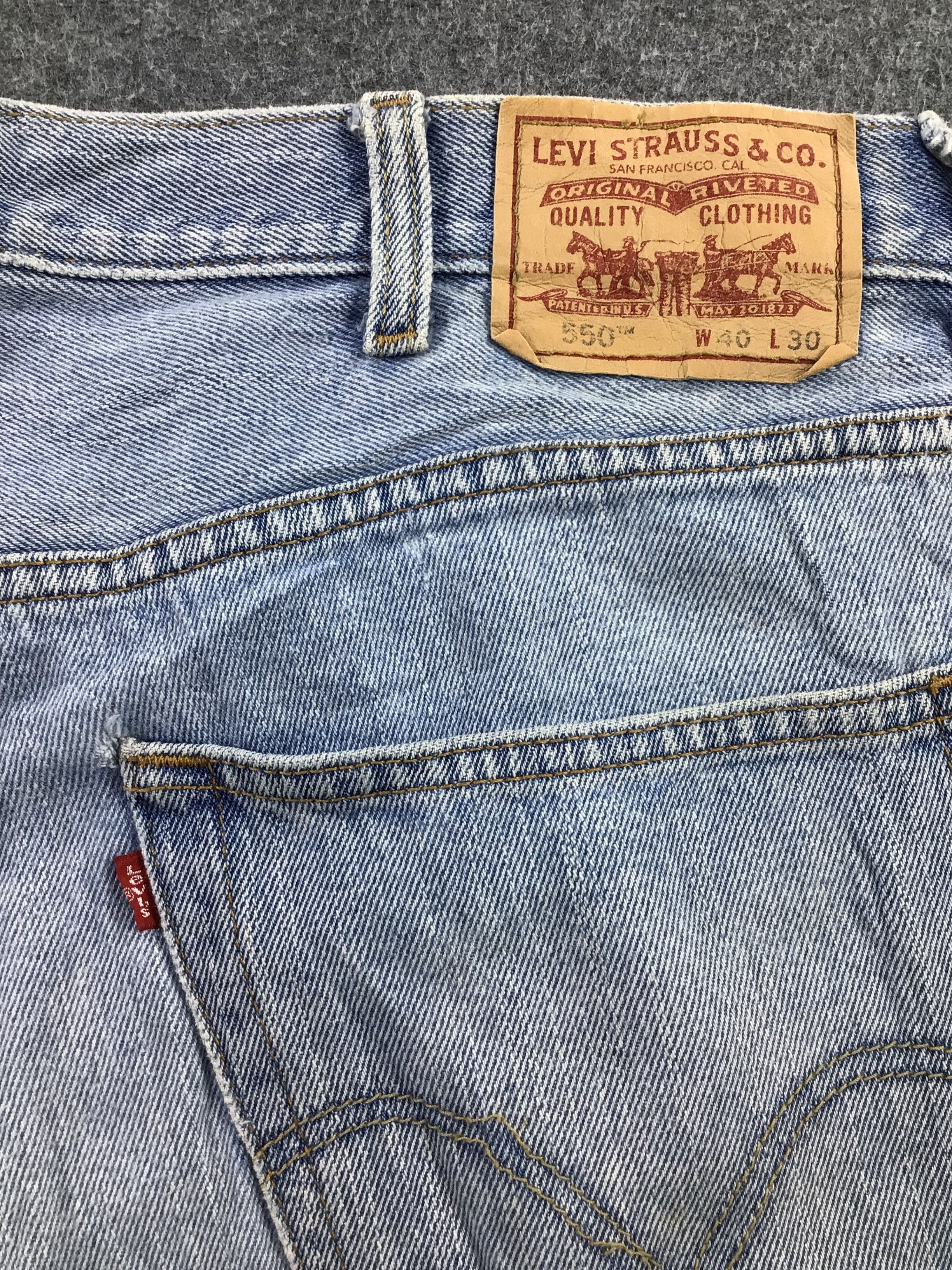 Levi's Vintage Levis 550 Jeans -J837 Size US 40 / EU 56 - 5 Thumbnail
