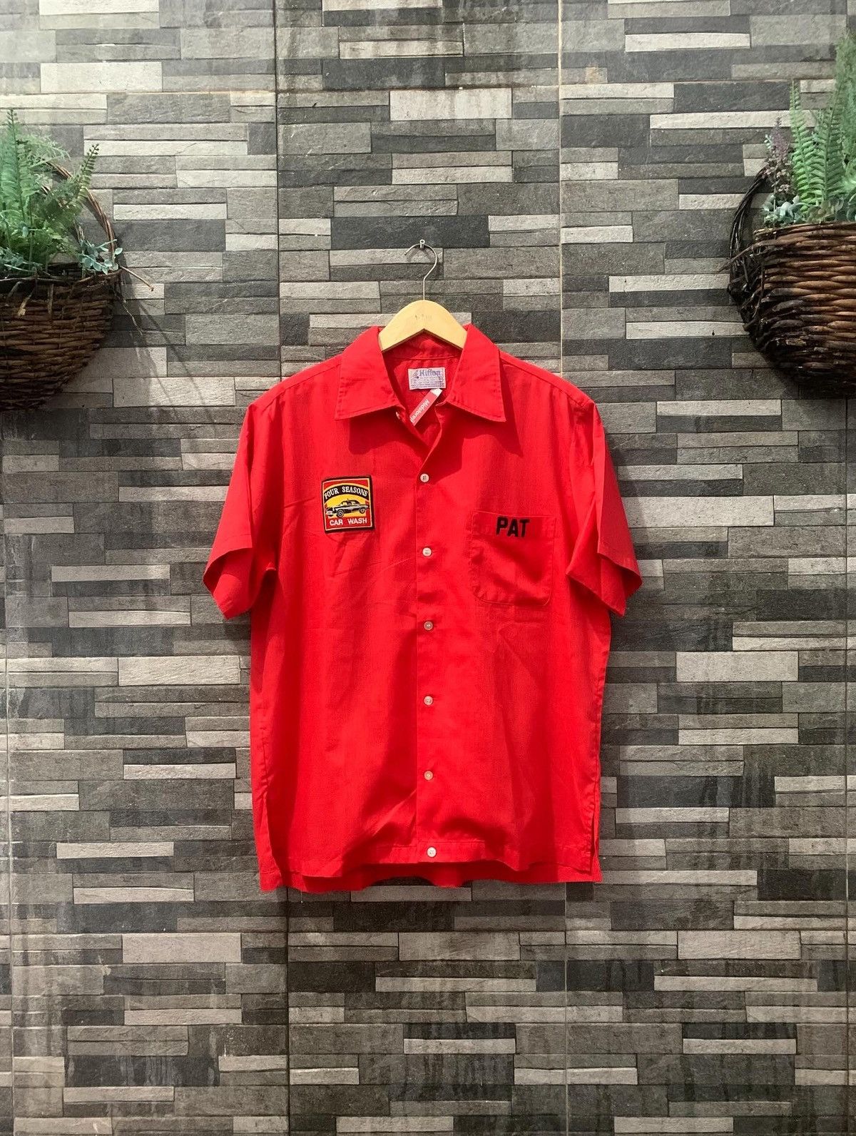 Other Vintage 70's HILTON BOWLING SHIRT Size US L / EU 52-54 / 3 - 1 Thumbnail