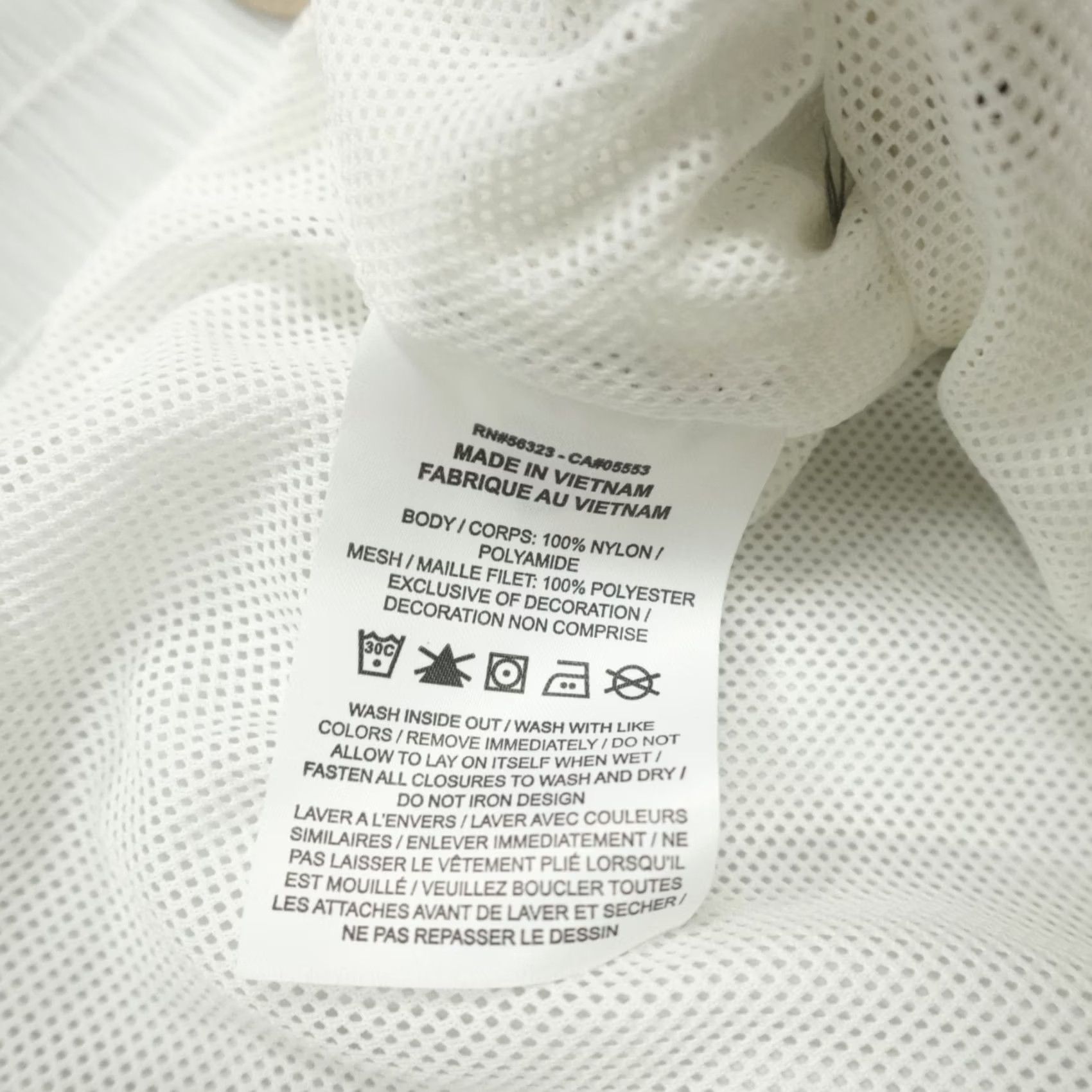 Nike NIKE Windrunner Beige High-Waisted Woven Pants Women's S Regular Wide-Leg Open-Hem 40 SPF Knit Nylon Pockets Size 28" / US 6 / IT 42 - 4 Thumbnail
