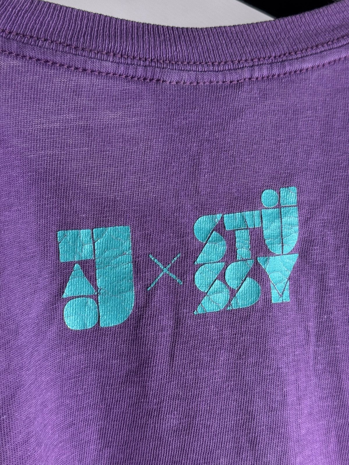 Stussy Stussy x King Surfer 'Purple' T-Shirt Size US L / EU 52-54 / 3 - 3 Thumbnail