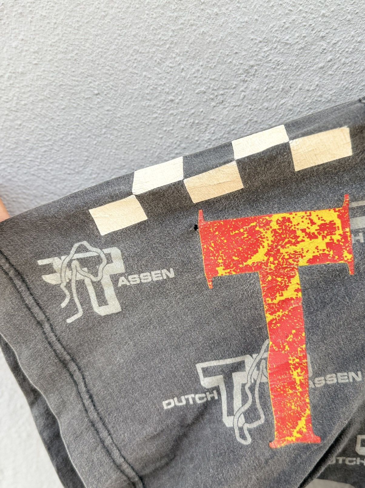 Marlboro Thrashed Vintage 90s Ovp TT Assen World Champion Rossi Arai Size US XL / EU 56 / 4 - 5 Thumbnail