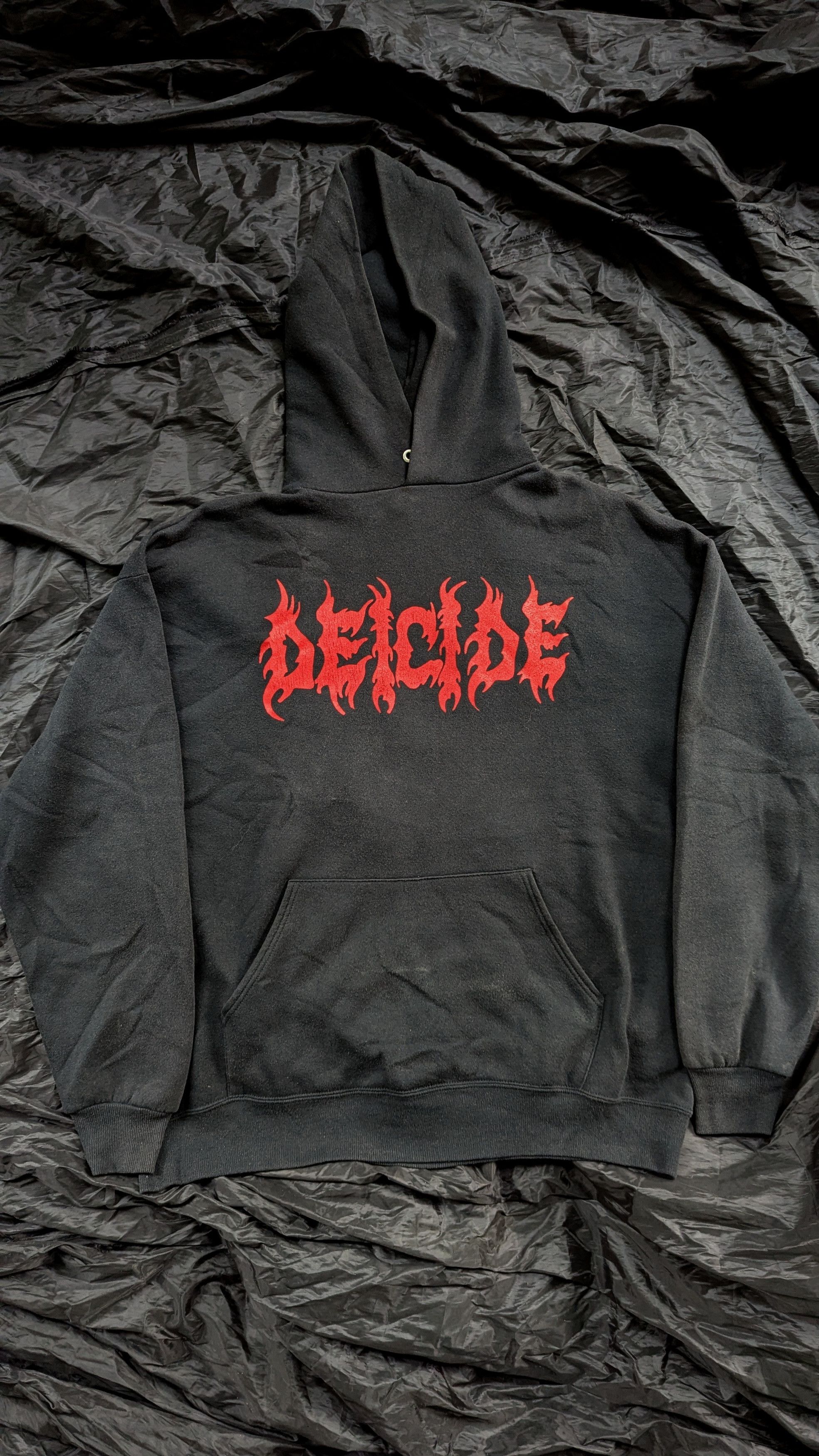 Band Tees Deicide Behind the light vintage hoodie 90s Size US XL / EU 56 / 4 - 3 Thumbnail
