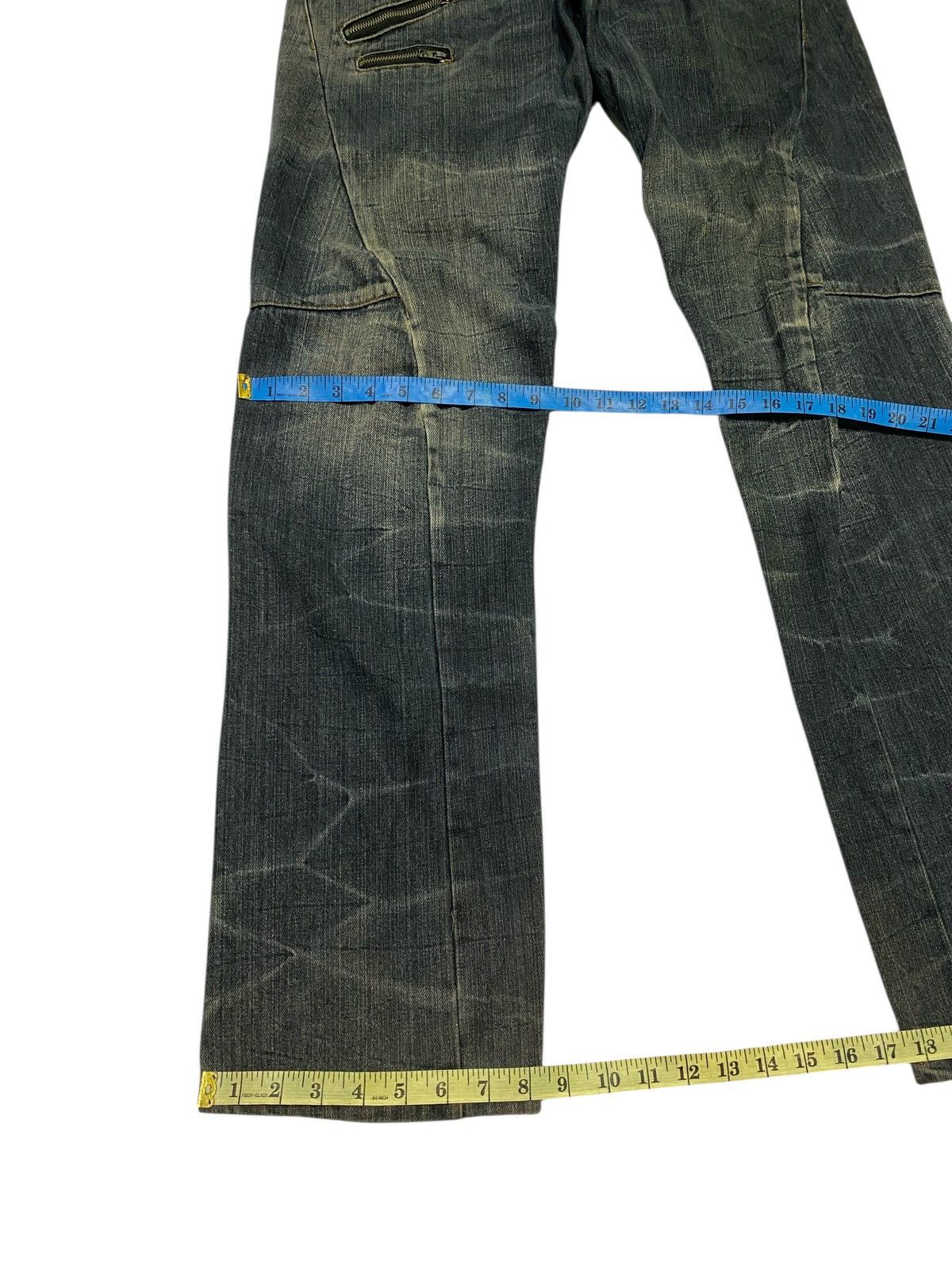 Japanese Brand Japanese Brand X Agate label ppfm style double knee jeans Size US 34 / EU 50 - 13 Thumbnail