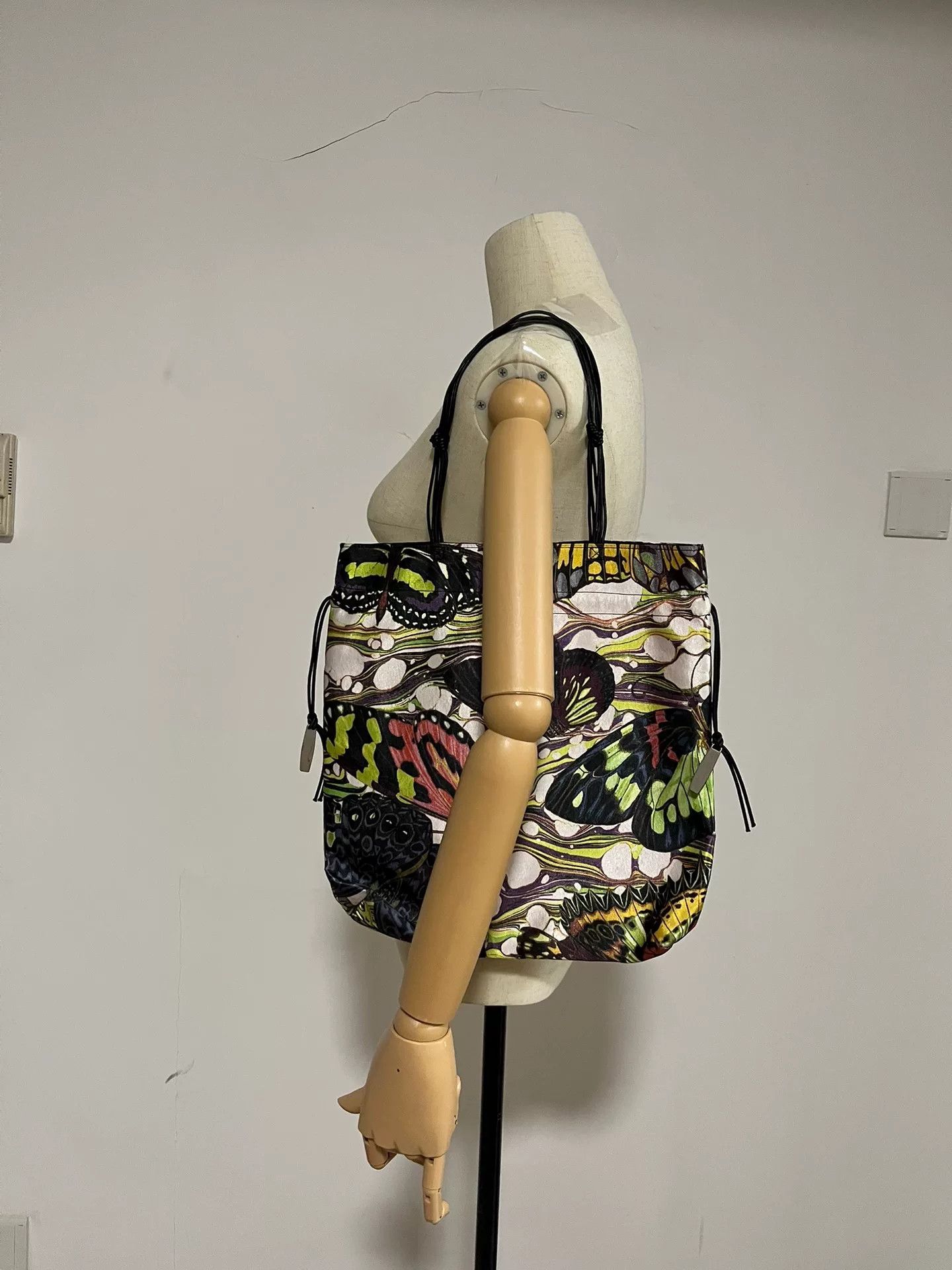 Jean Paul Gaultier Jean Paul Gaultier Butterfly Drawstring Handbag Size ONE SIZE - 1 Thumbnail